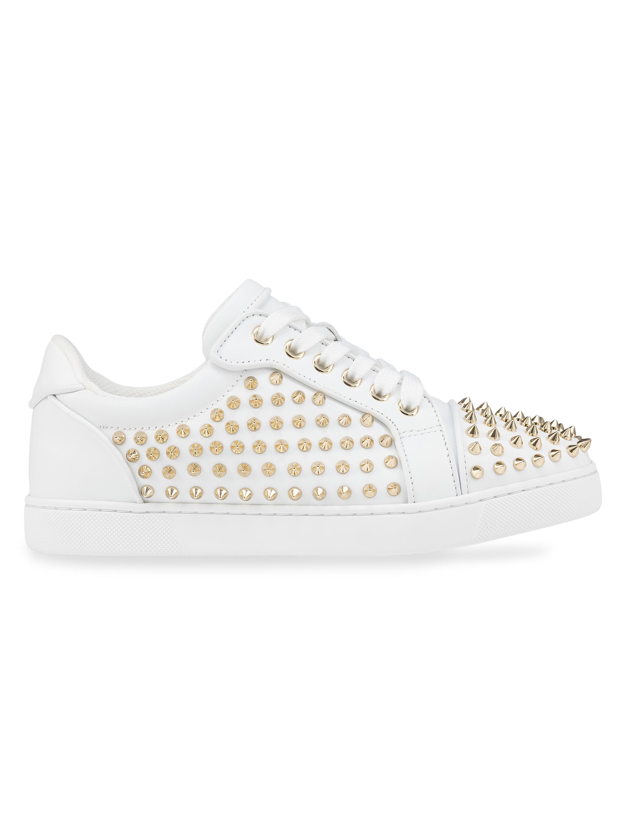 Valentino Garavani Open Disco Wedge Sneakers in Calfskin