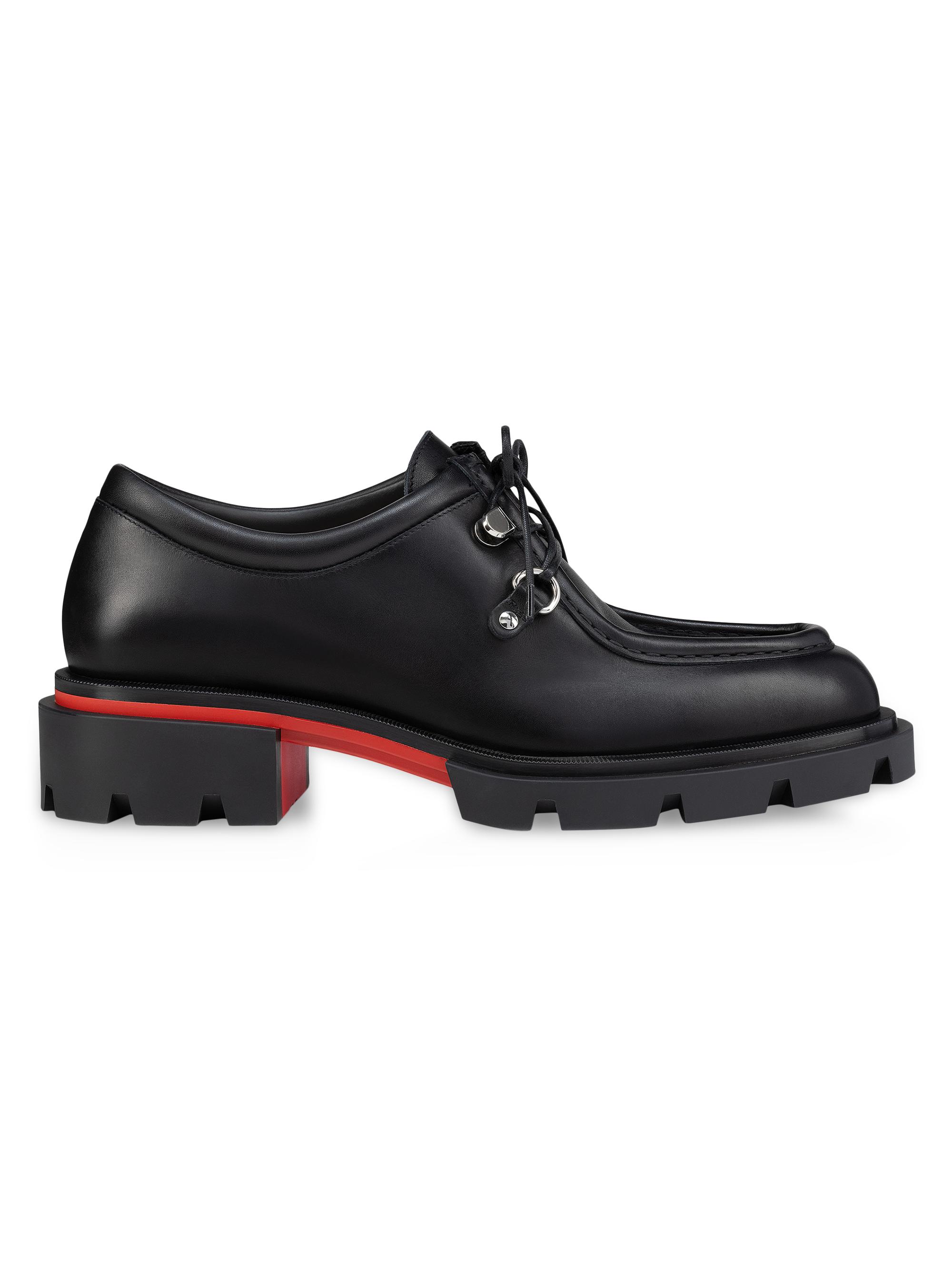 Christian Louboutin Men's Our Pabelito Derby Shoes - Black