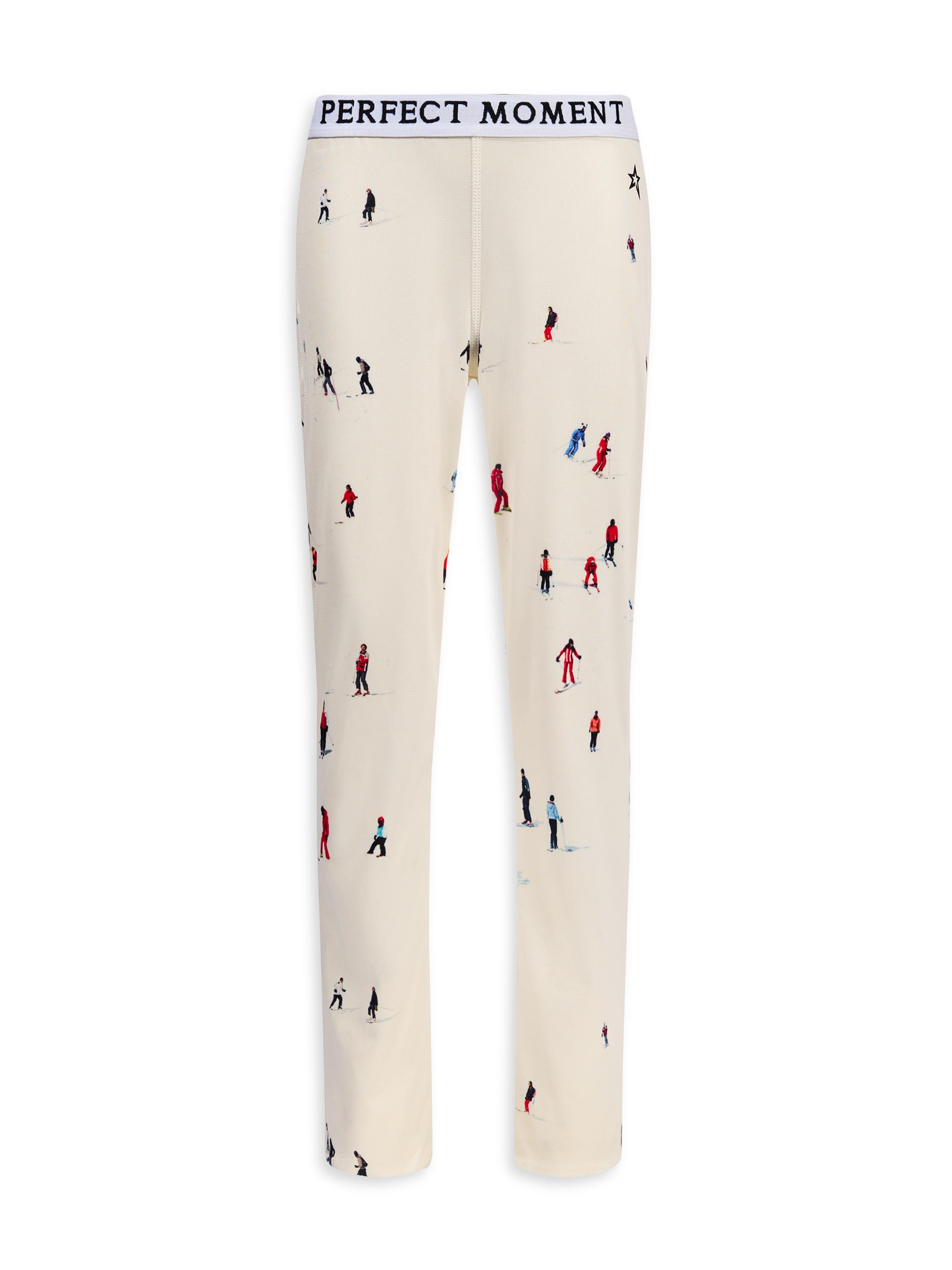Perfect Moment Little Kid's & Kid's Thermal Pants - Dede Ski Print