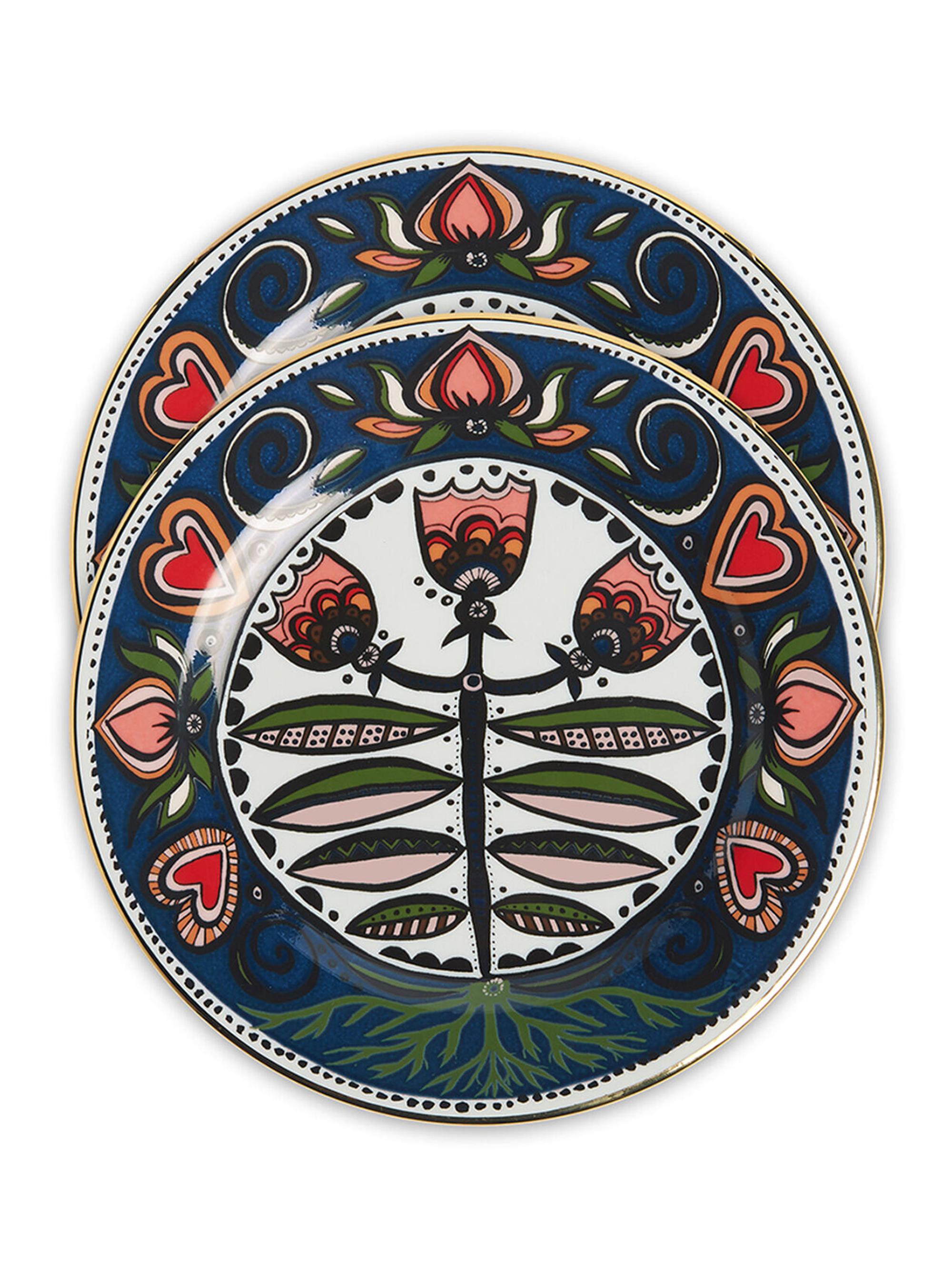 La DoubleJ Dessert Plates Set of 2 - Midnight