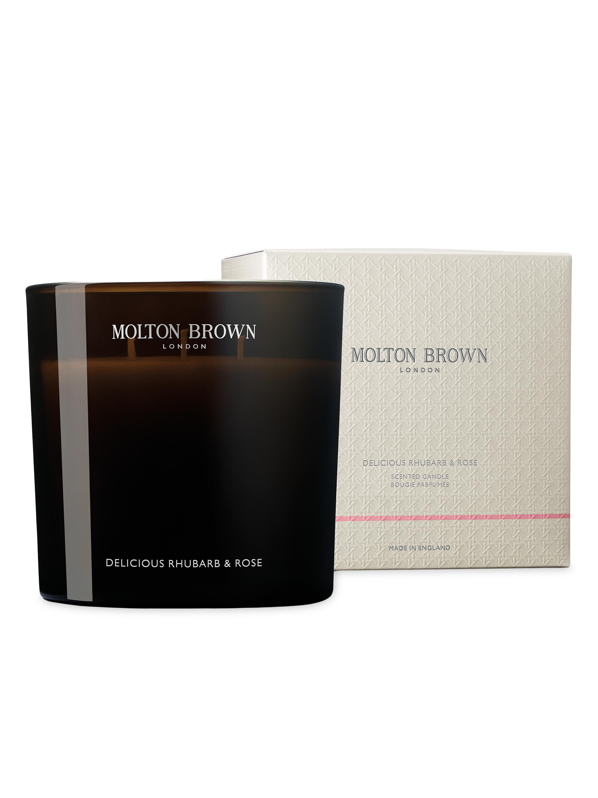 Molton Brown Delicious Rhubarb & Rose Triple-Wick Candle