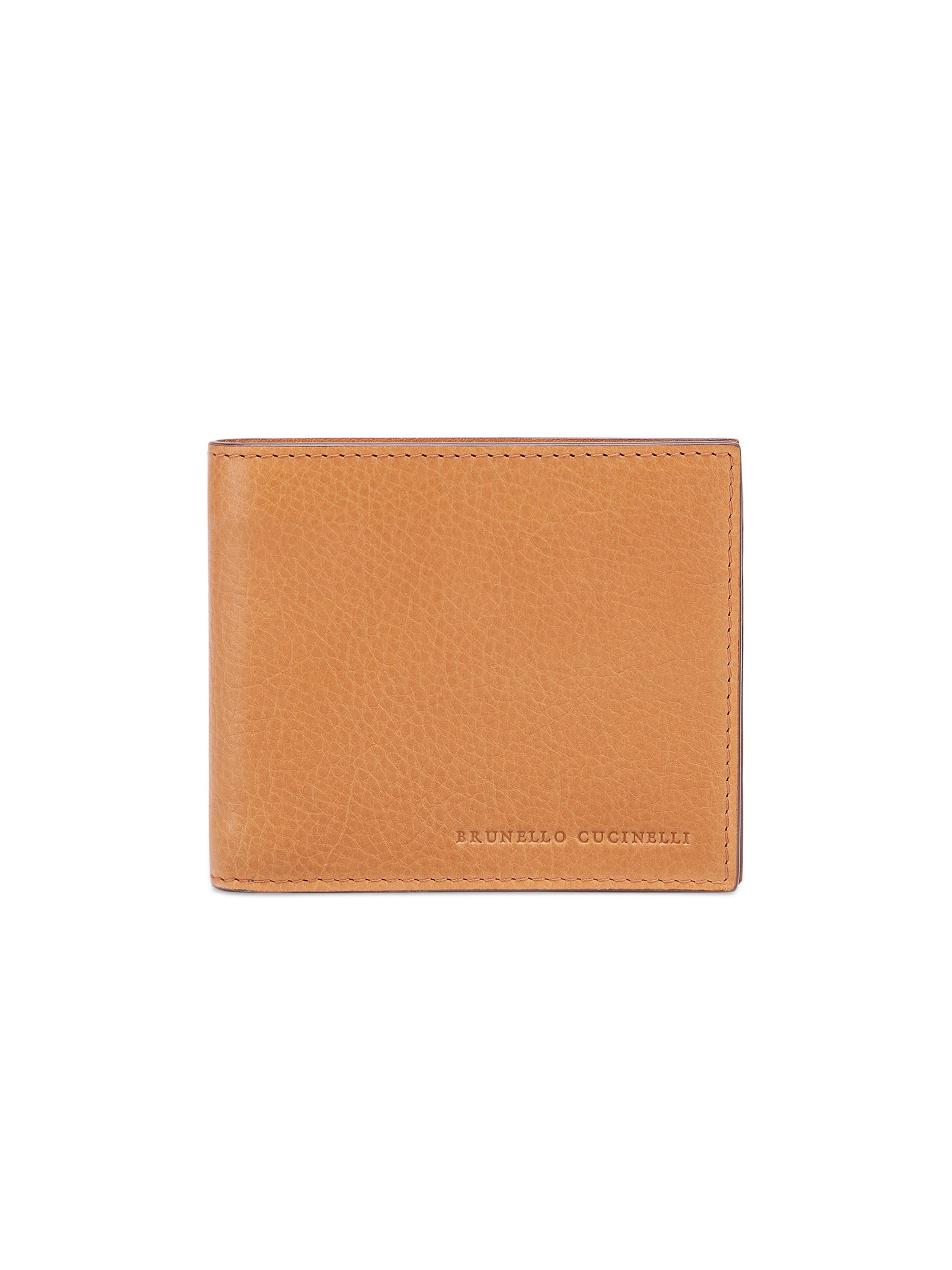 Brunello Cucinelli Men's Cowhide Wallet - Cognac