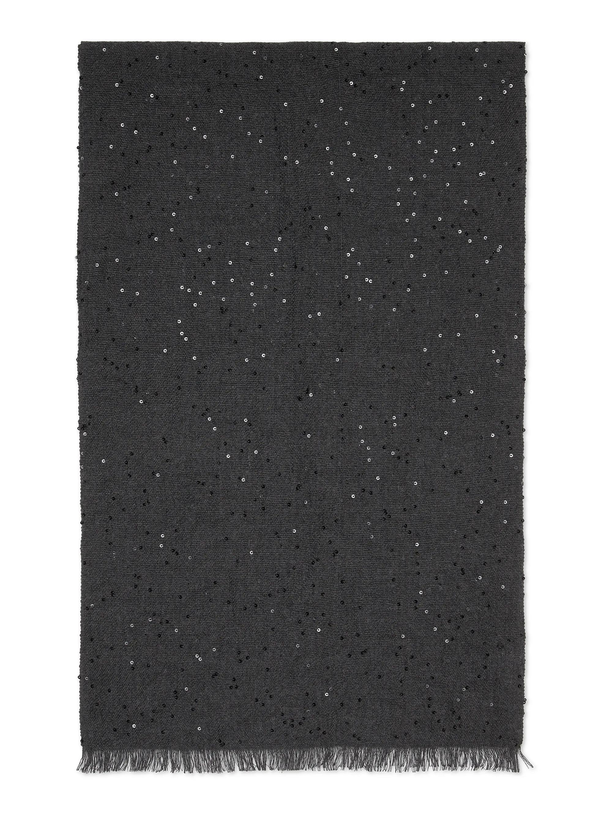 Brunello Cucinelli Women's Cashmere and Silk Diamond Yarn Scarf - Blue