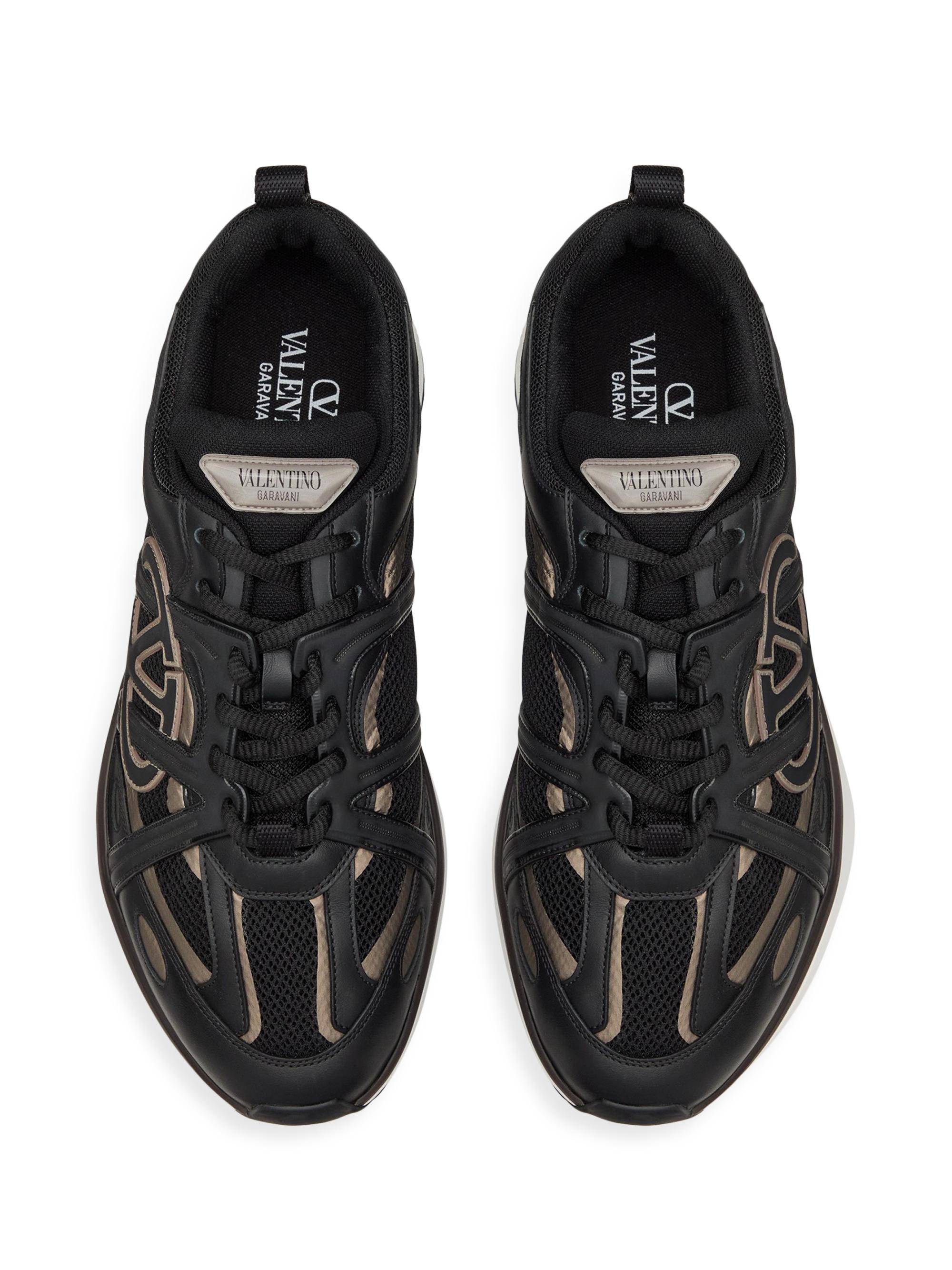 Valentino Garavani VLogo Easyjog Low-Top Sneaker in Calfskin