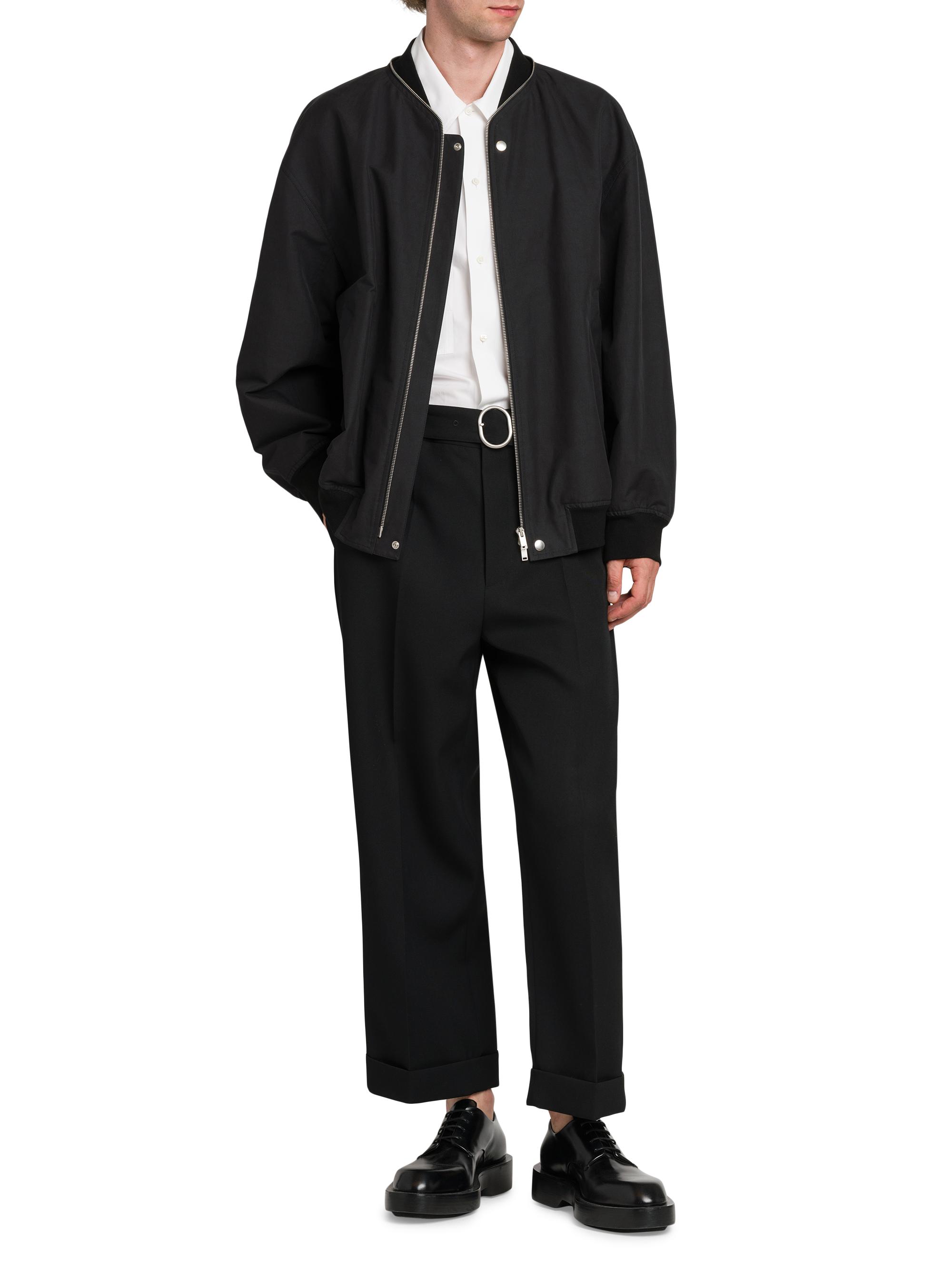 フ*ム様 Jilsander ジャケットzip blouson black ar Jil Sander Cotton Zip-Up Blouson Jacket | Saks Fifth Avenue