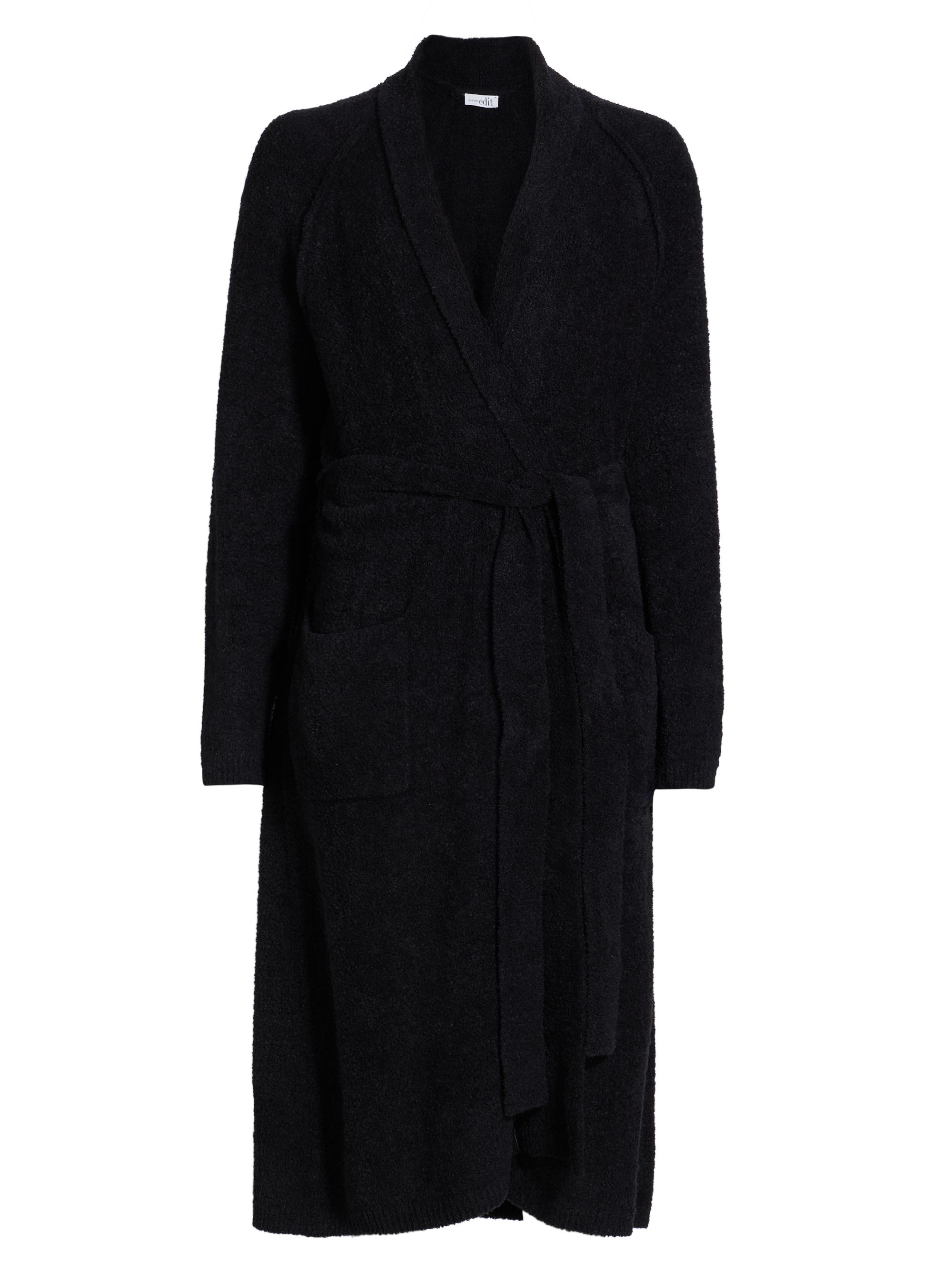 Natori EDIT Women's Luna Belted Robe - Black