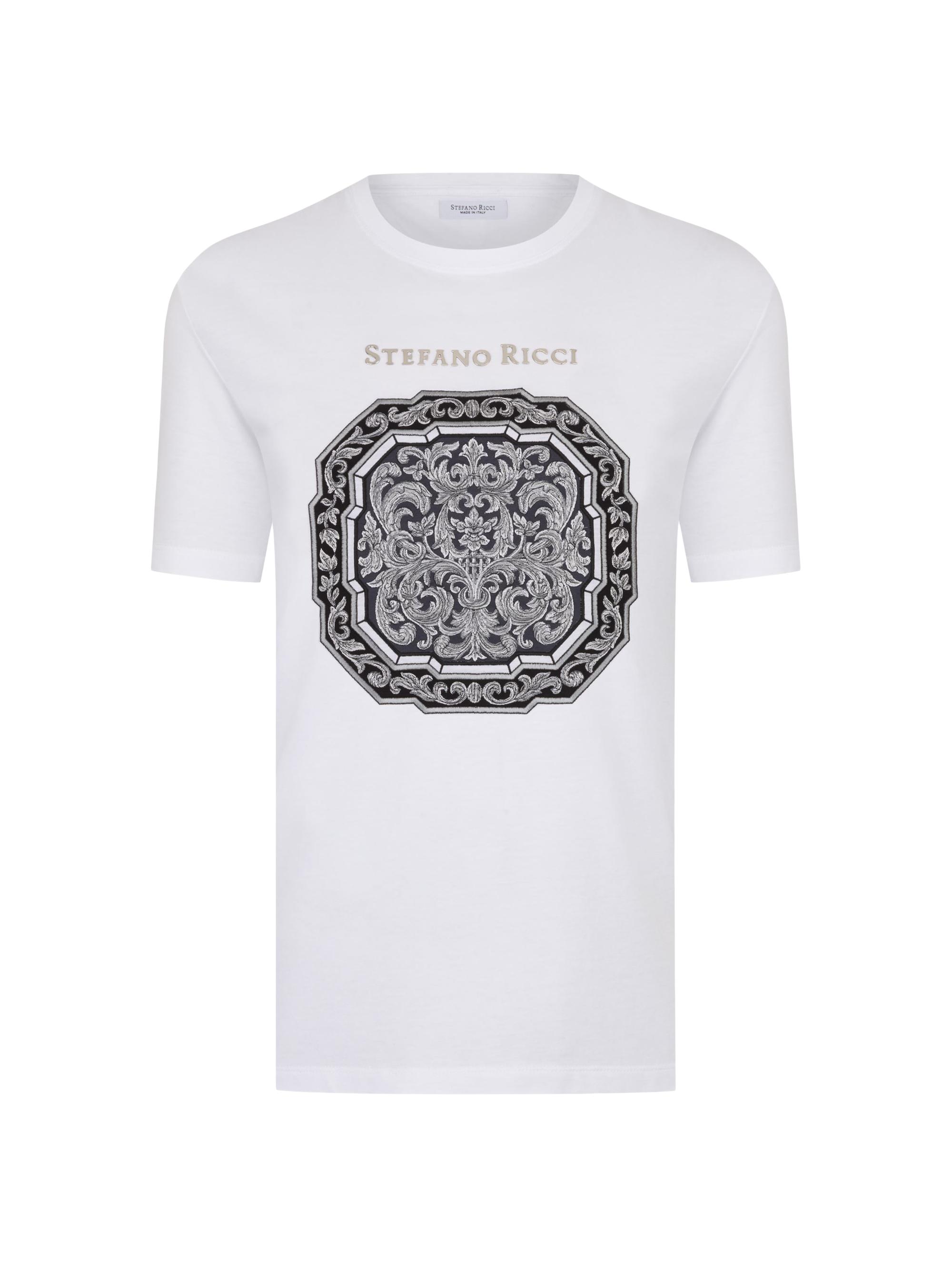 Stefano Ricci Men's T-Shirt - White