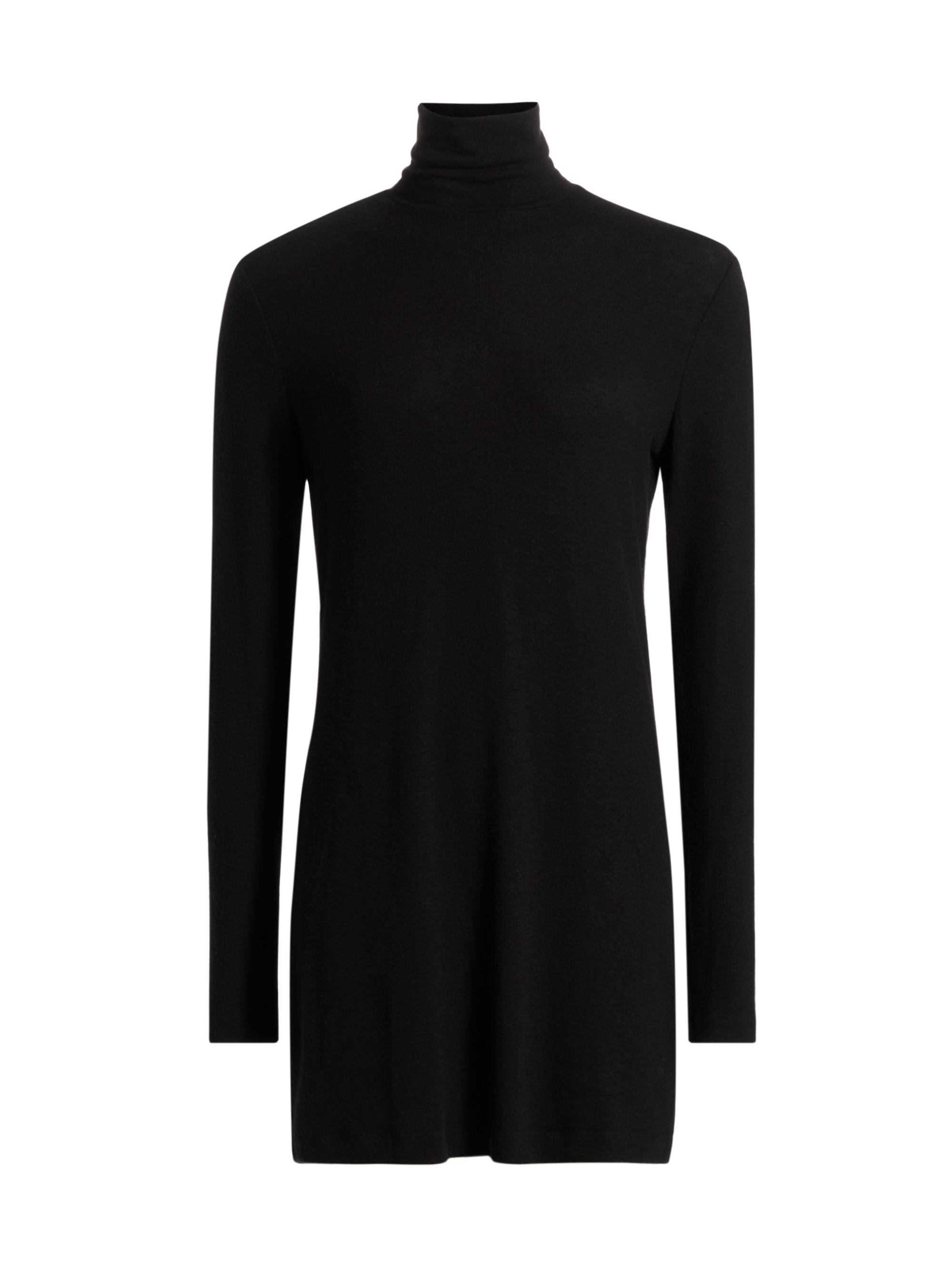 Leset Women's Lauren Knit Turtleneck Minidress - Black