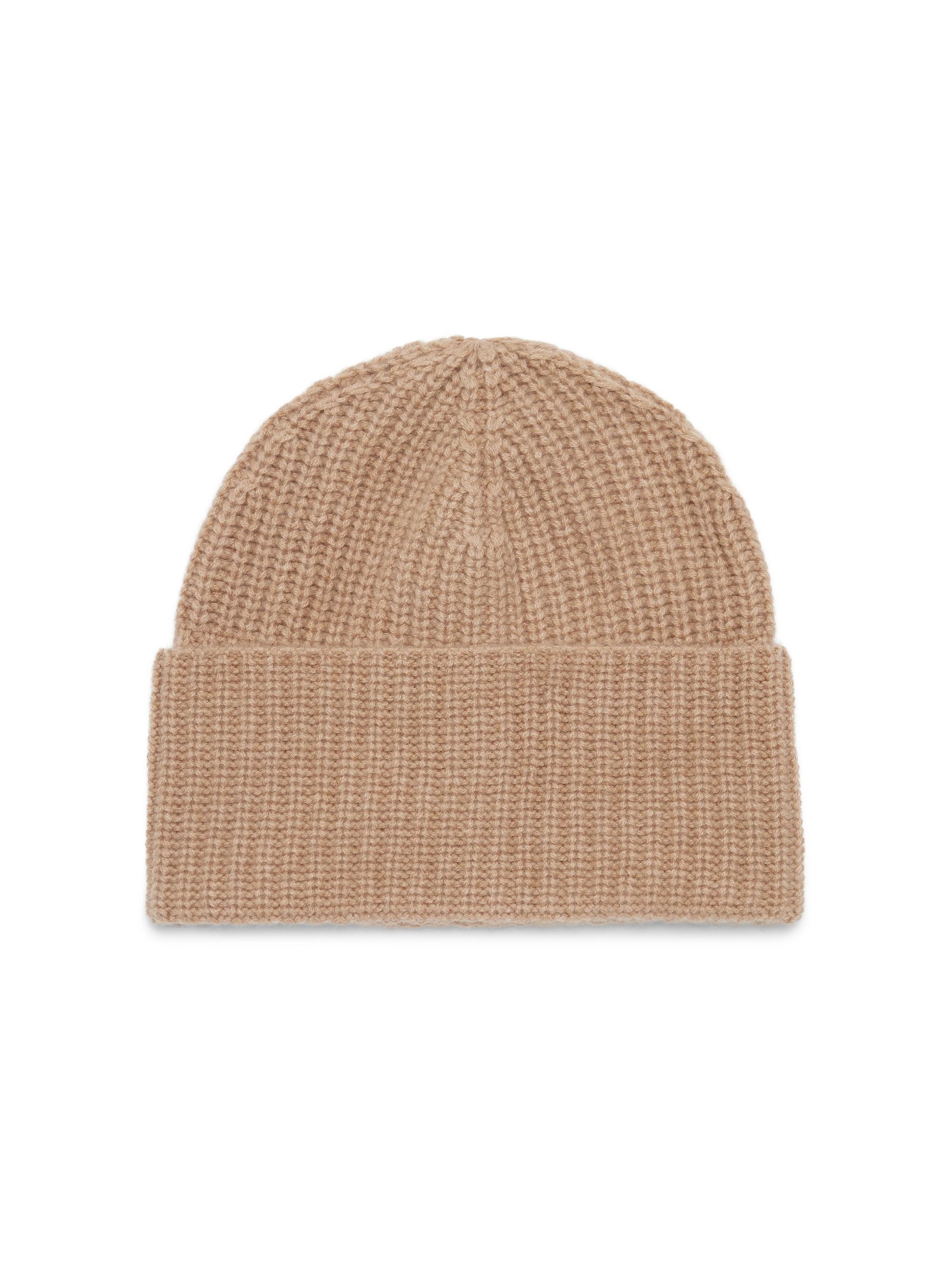 Brunello Cucinelli Men's Cashmere English Rib Beanie - Camel