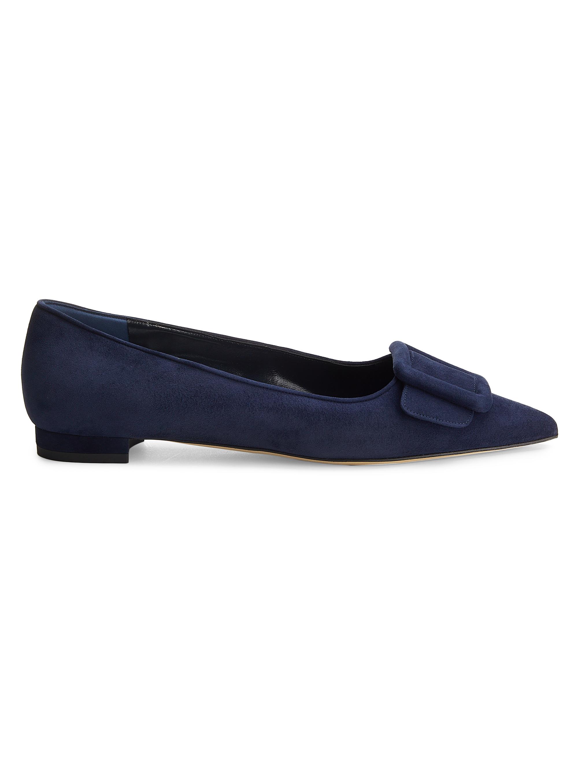 Manolo Blahnik Veralli Woven Ballet Flats | Saks Fifth Avenue