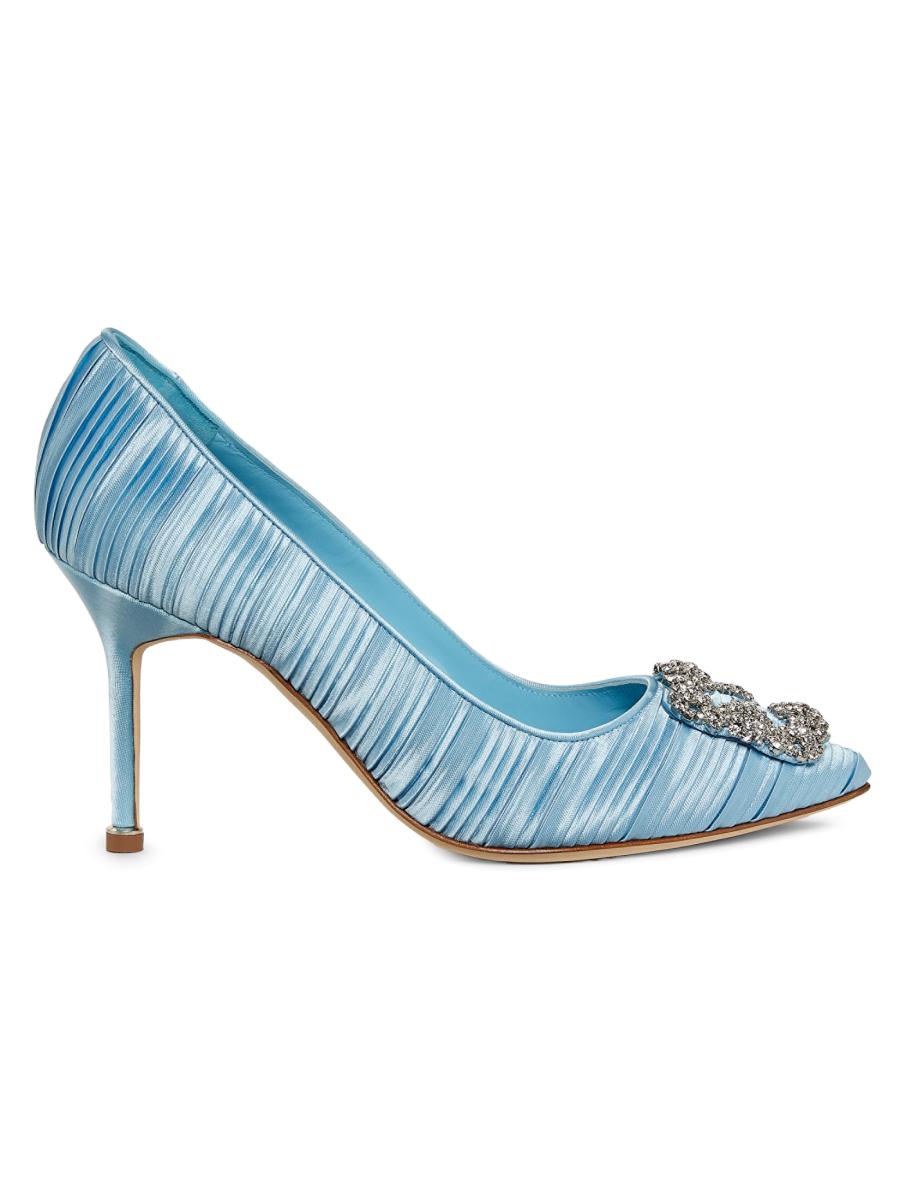 【Manolo Blahnik】花柄がCUTE★Hangisi 90 パンプス MB23518S-Manolo-Blahnik-