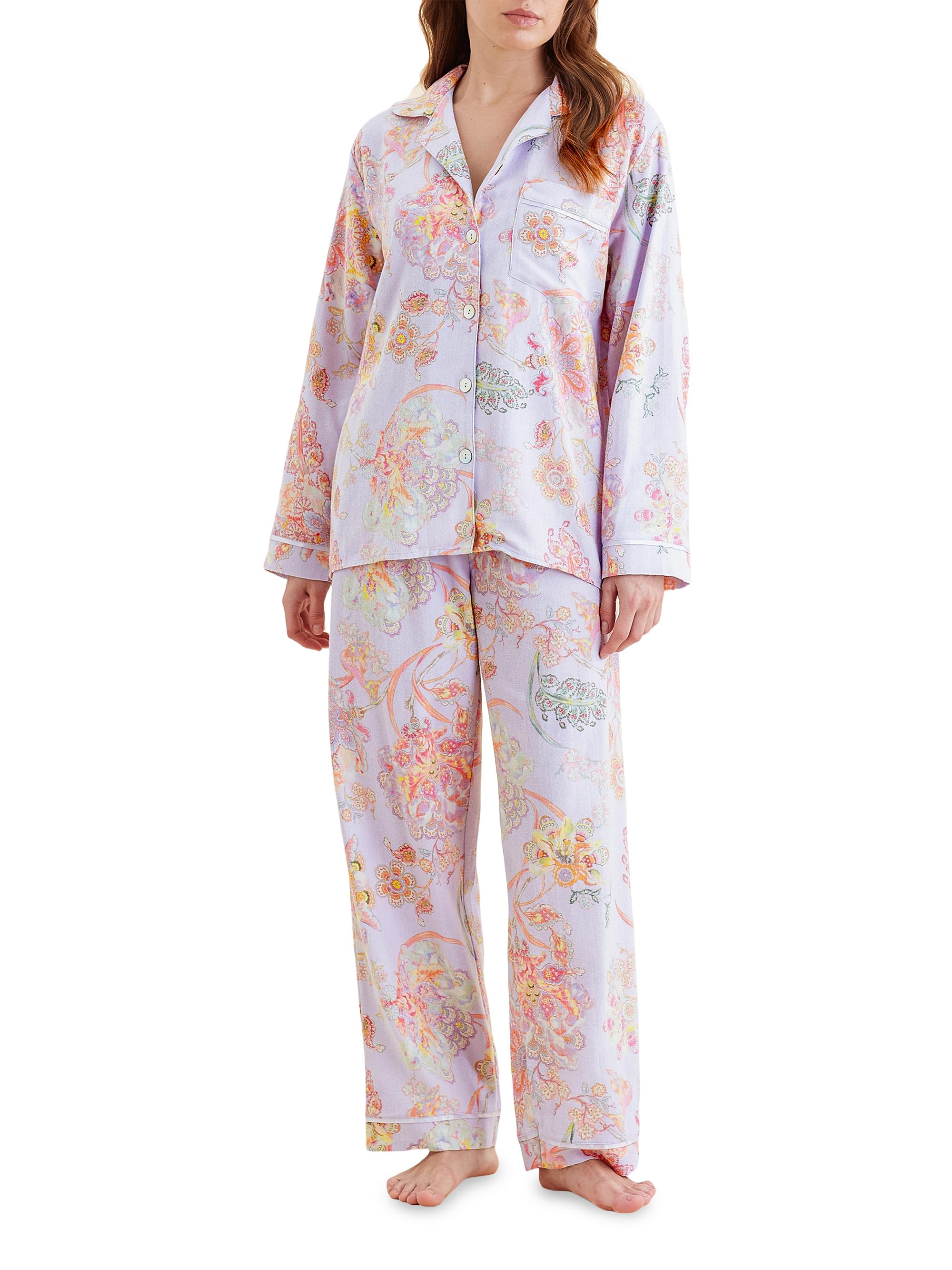 Papinelle Women's Coco Cosy 2-Piece Pajama Set - Misty Lilac
