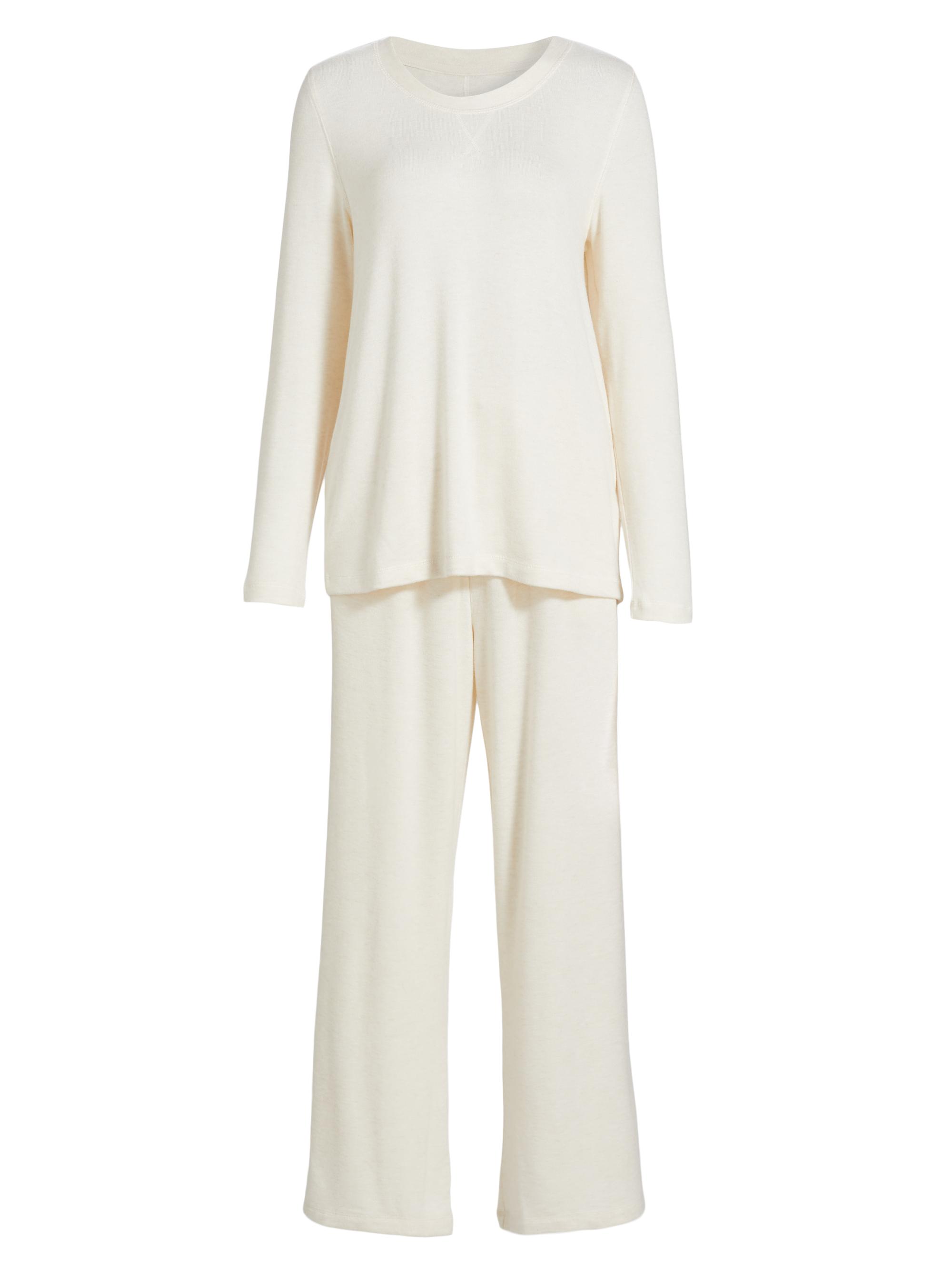 Papinelle Women's Feather Soft Lounge Set - Ecru