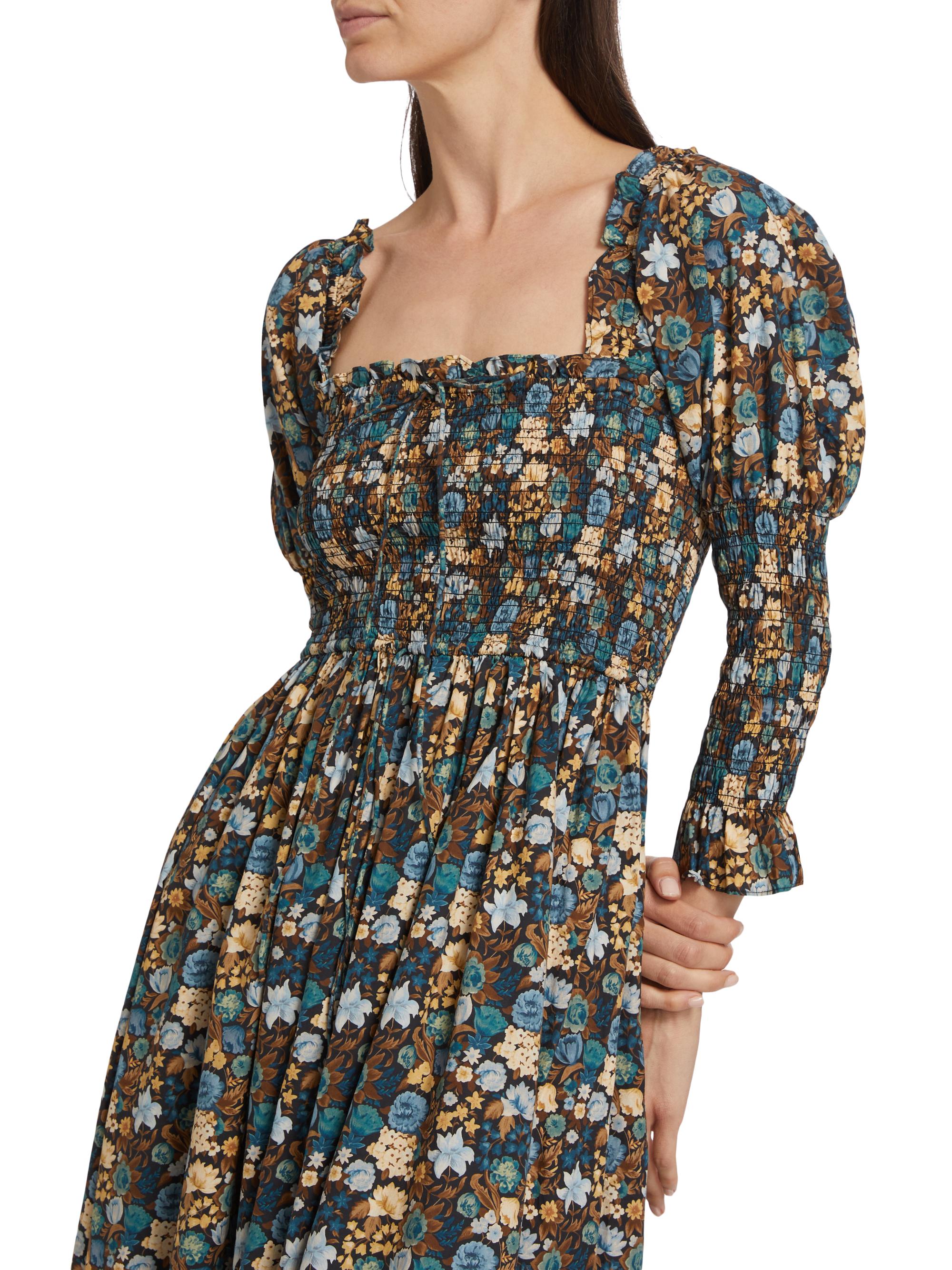 doen bijou dress blue Bijou Dress - Noir Rve Des Jardins