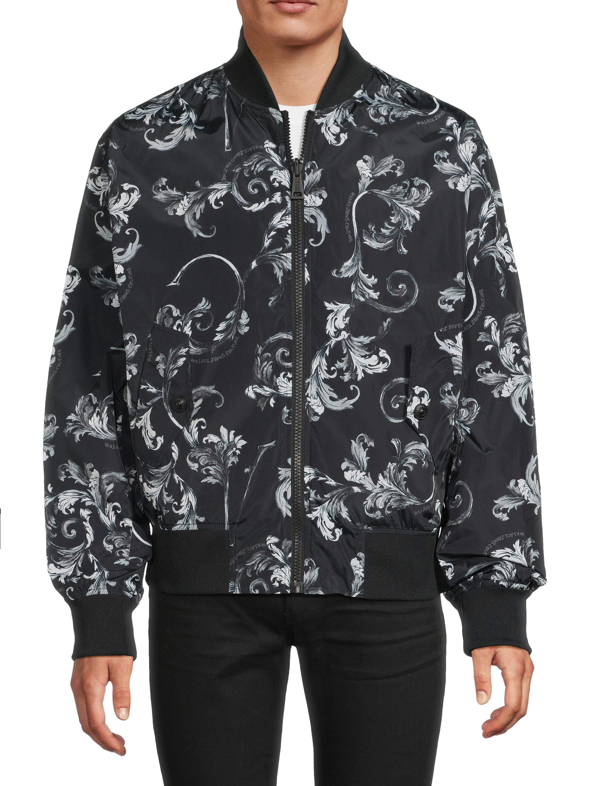 Versace Jeans Couture Barocco Bomber Jacket | Saks Fifth Avenue