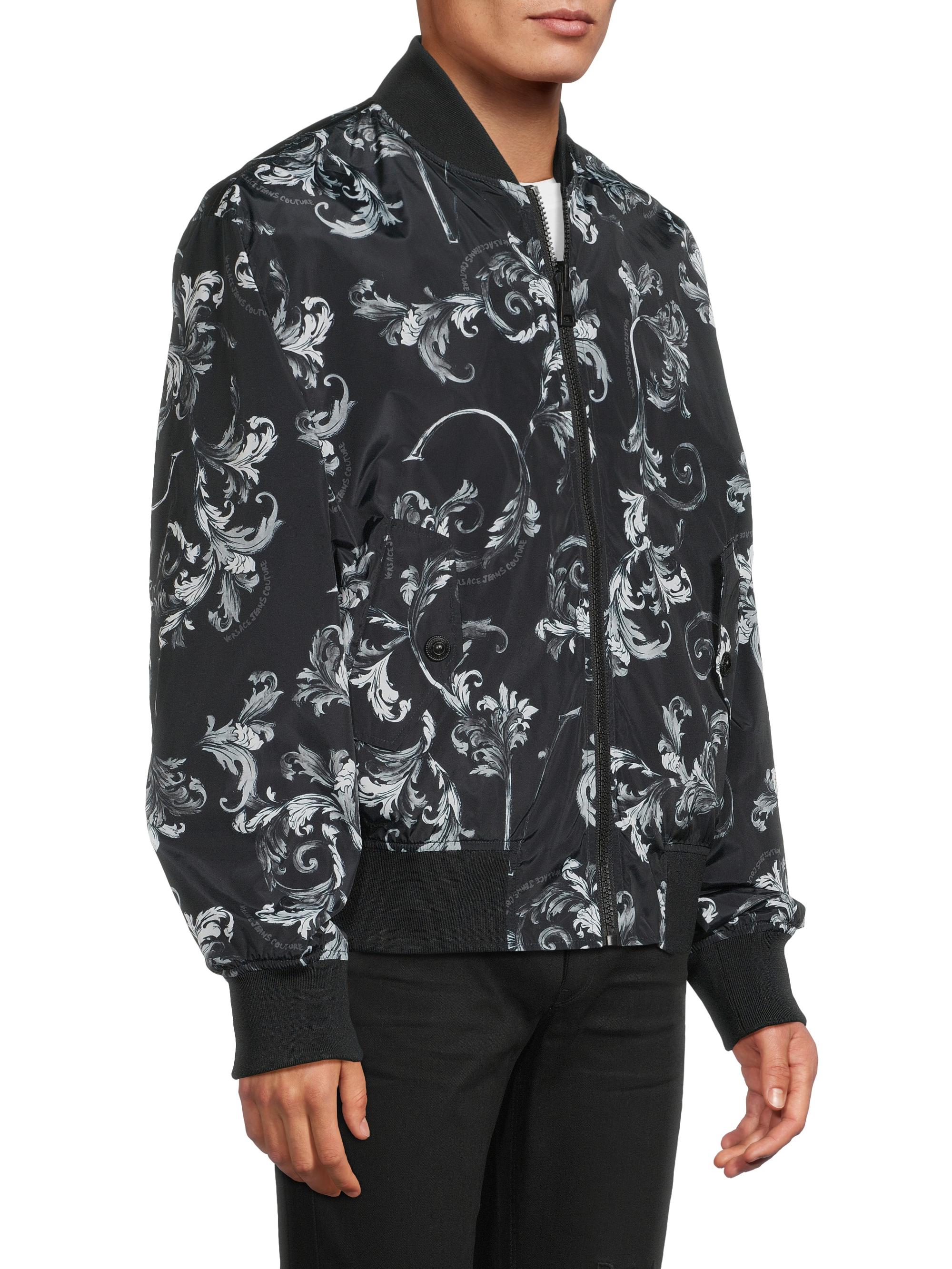 Versace Jeans Couture Barocco Bomber Jacket | Saks Fifth Avenue