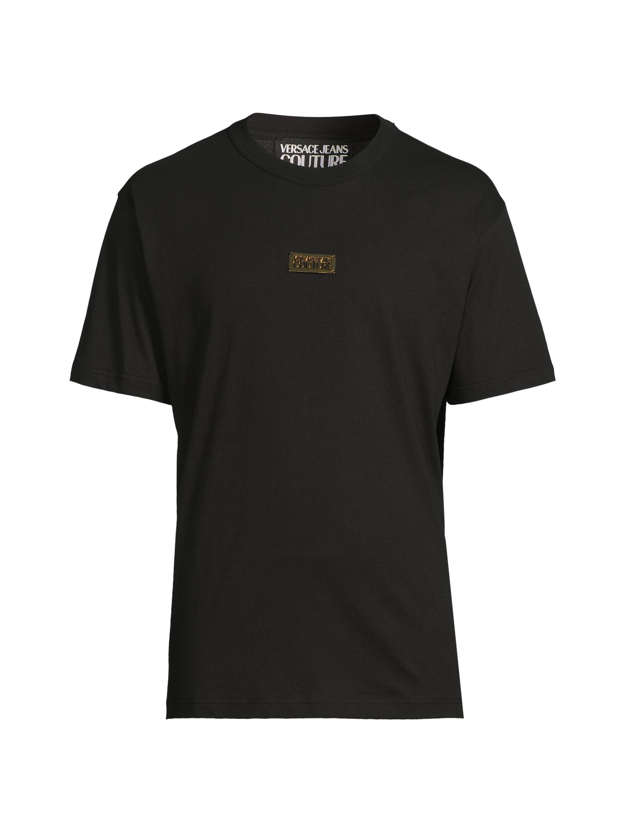 Versace Jeans Couture Baroque Logo Cotton T-Shirt | Saks