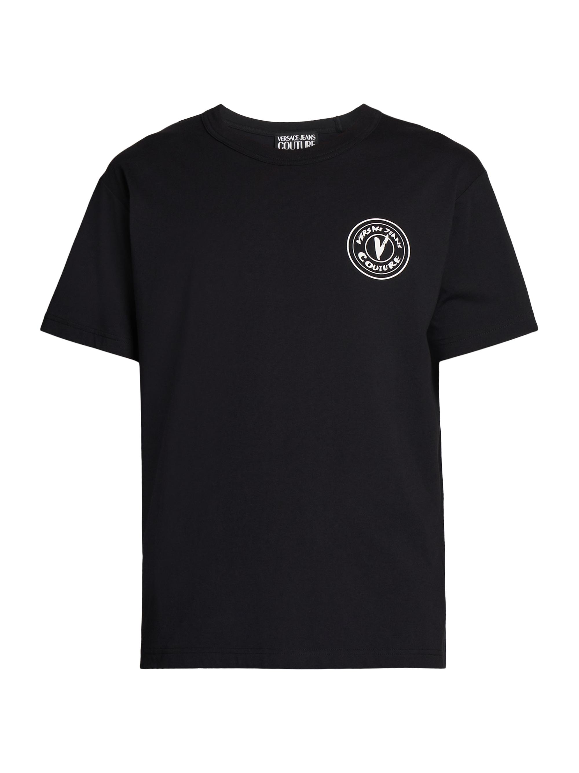 Versace Jeans Couture Men's Baroque Cotton T-Shirt - Black