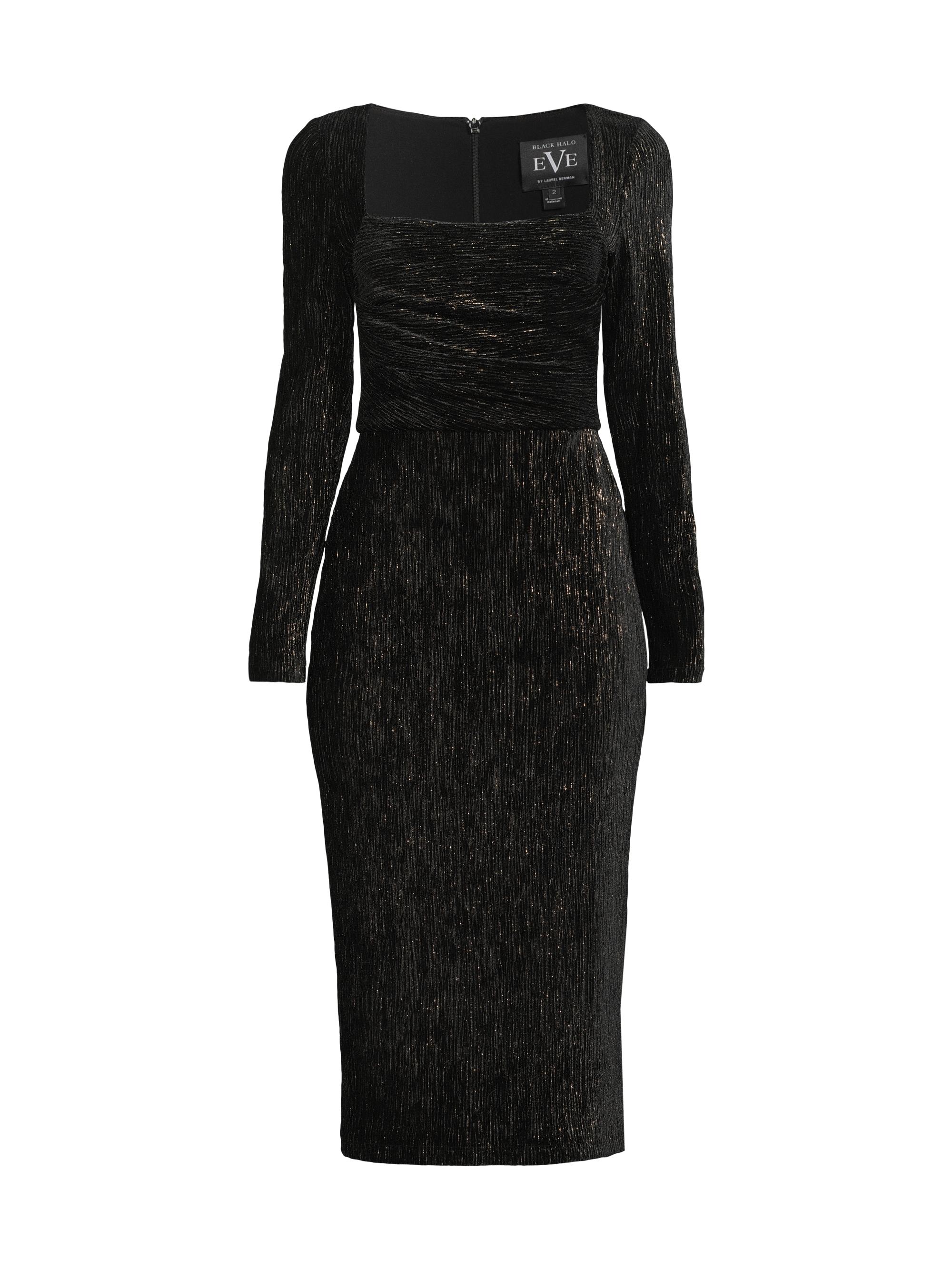 Black Halo Xander Pliss Cocktail Sheath Dress | Saks Fifth Avenue