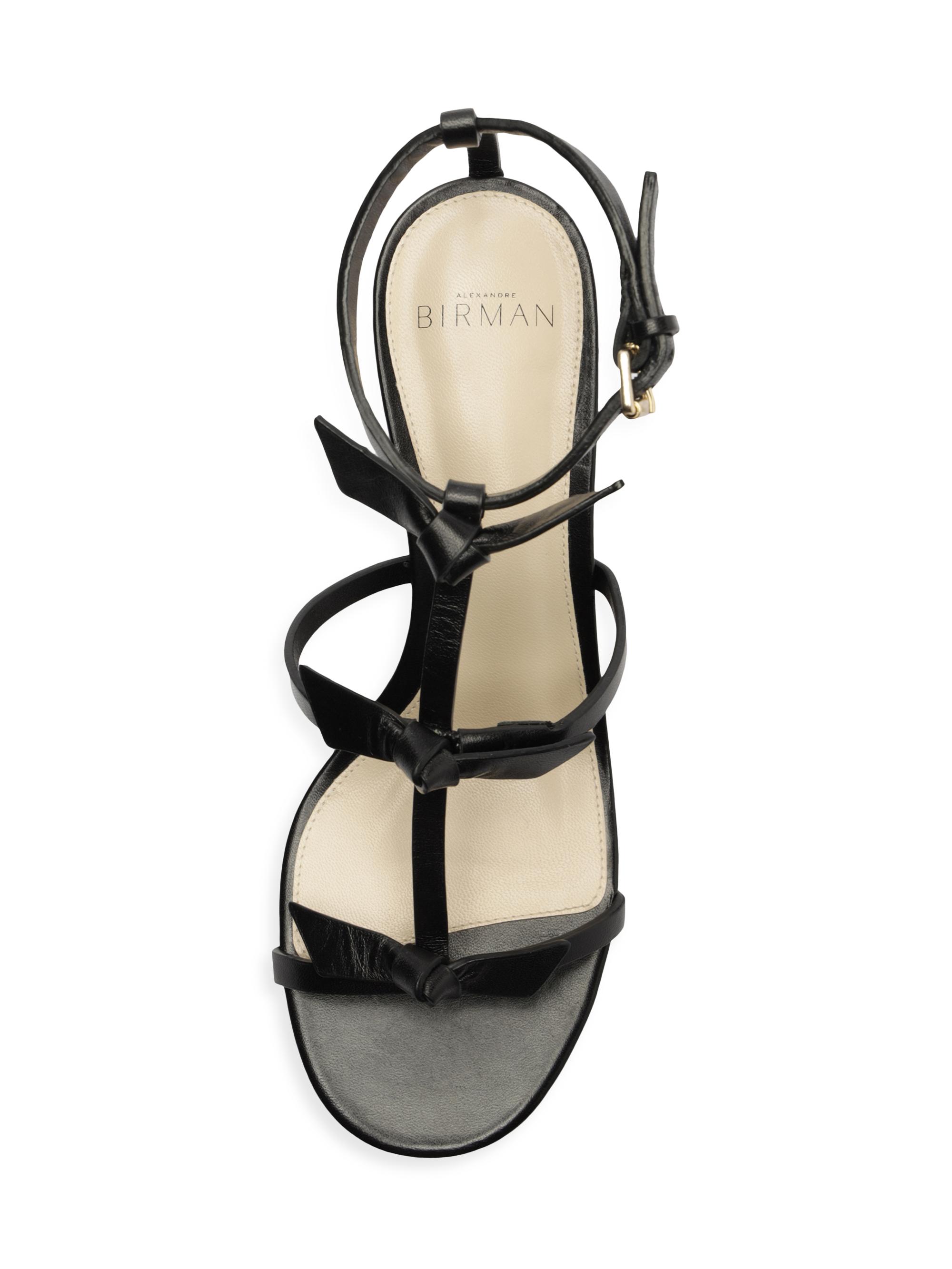 Alexandre Birman Slim Lolita 45MM Leather Sandals | Saks Fifth Avenue