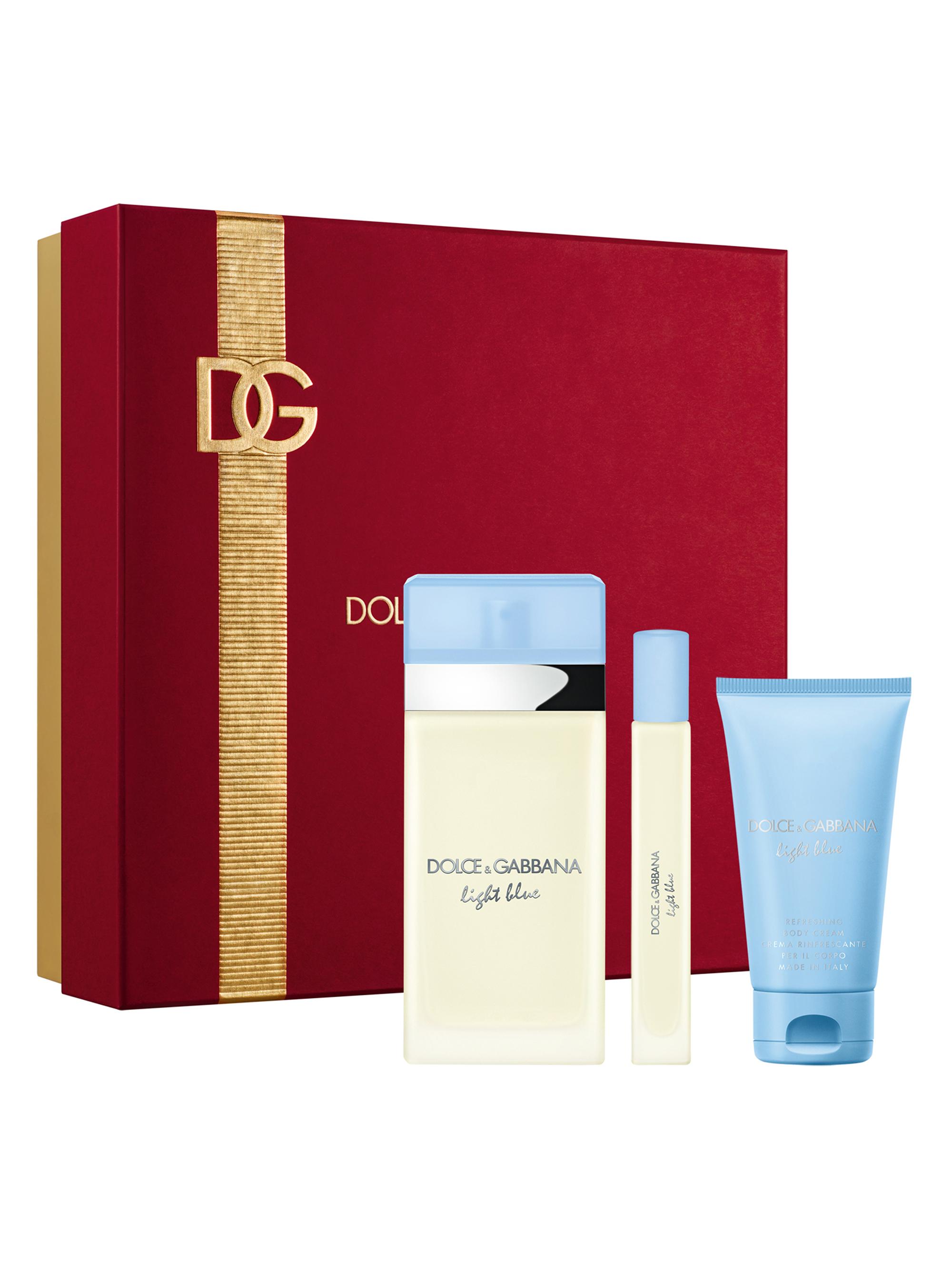 Dolce & Gabbana Men's Light Blue Pour Homme Eau de Toilette 3-Piece Gift Set
