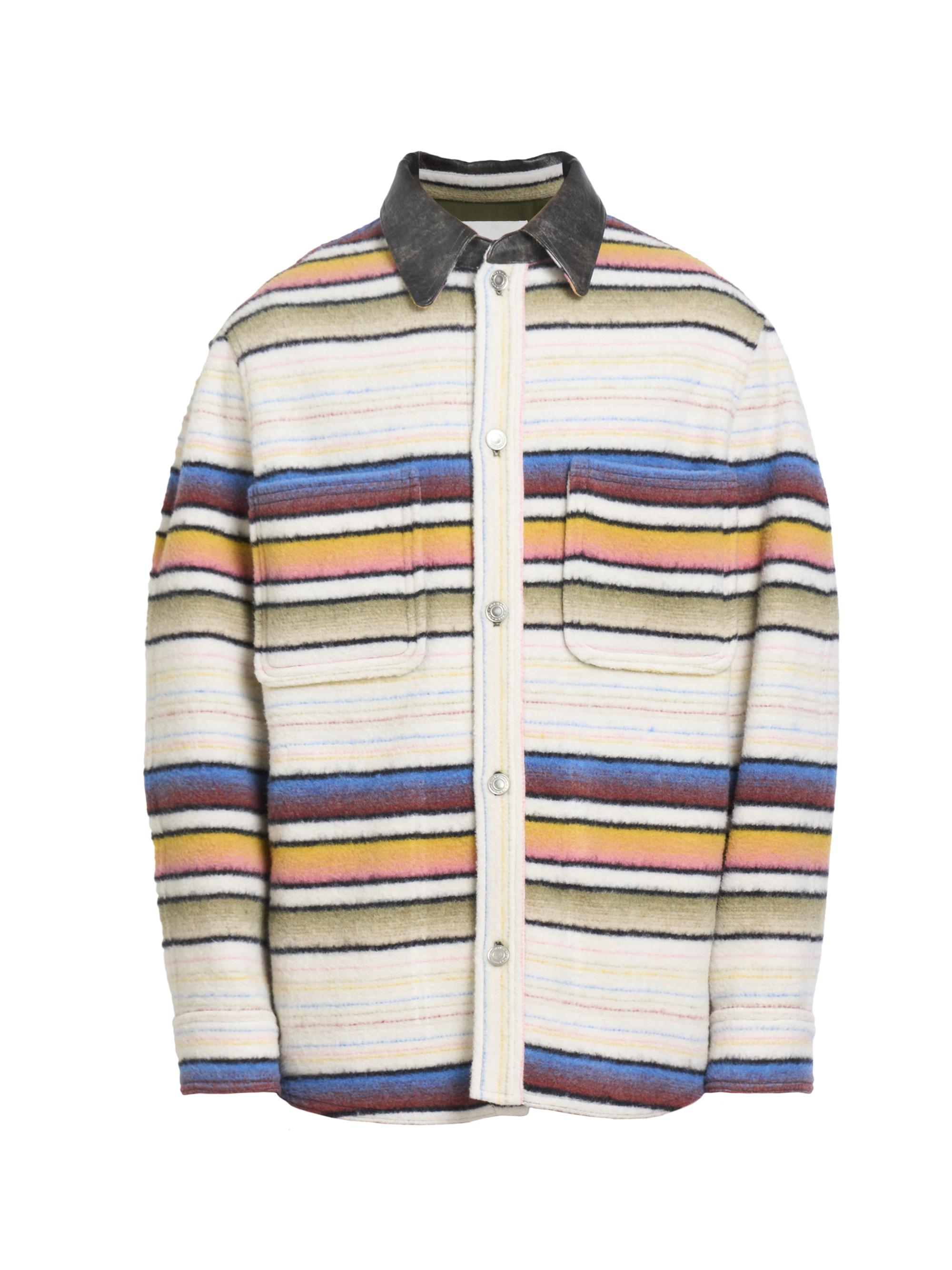 Isabel Marant Men's Duncan Striped Wool-Blend Jacket