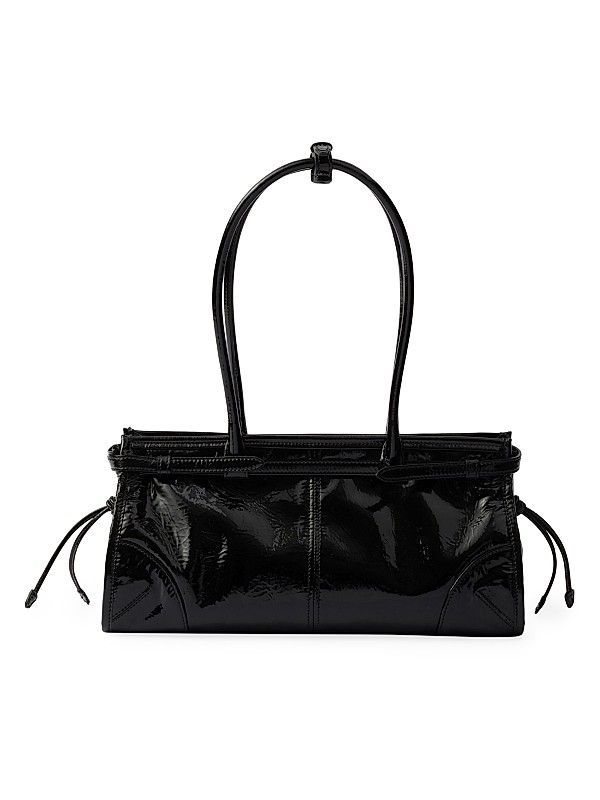 Shop Prada Medium Naplak Patent Leather Handbag | Saks Fifth Shop Prada Medium Naplak Patent Leather Handbag | Saks Fifth
