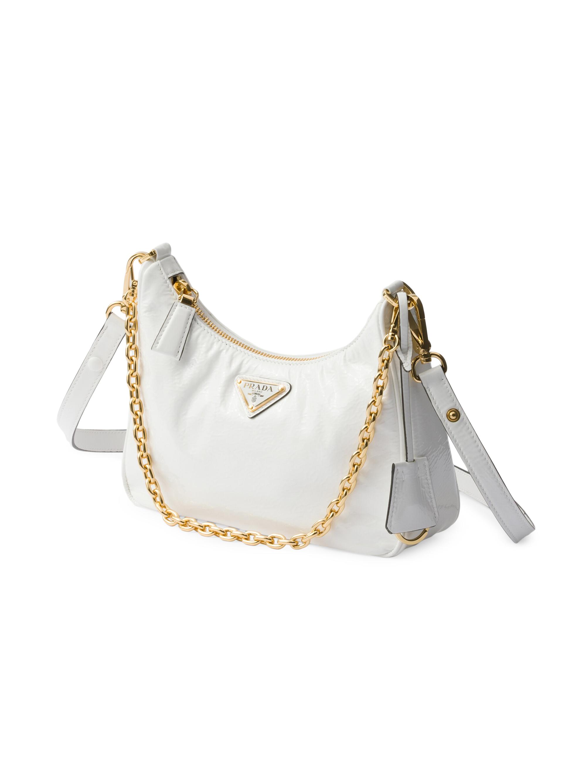 Prada Re-Edition Naplak Patent Leather Mini-Bag | Saks Fifth Avenue