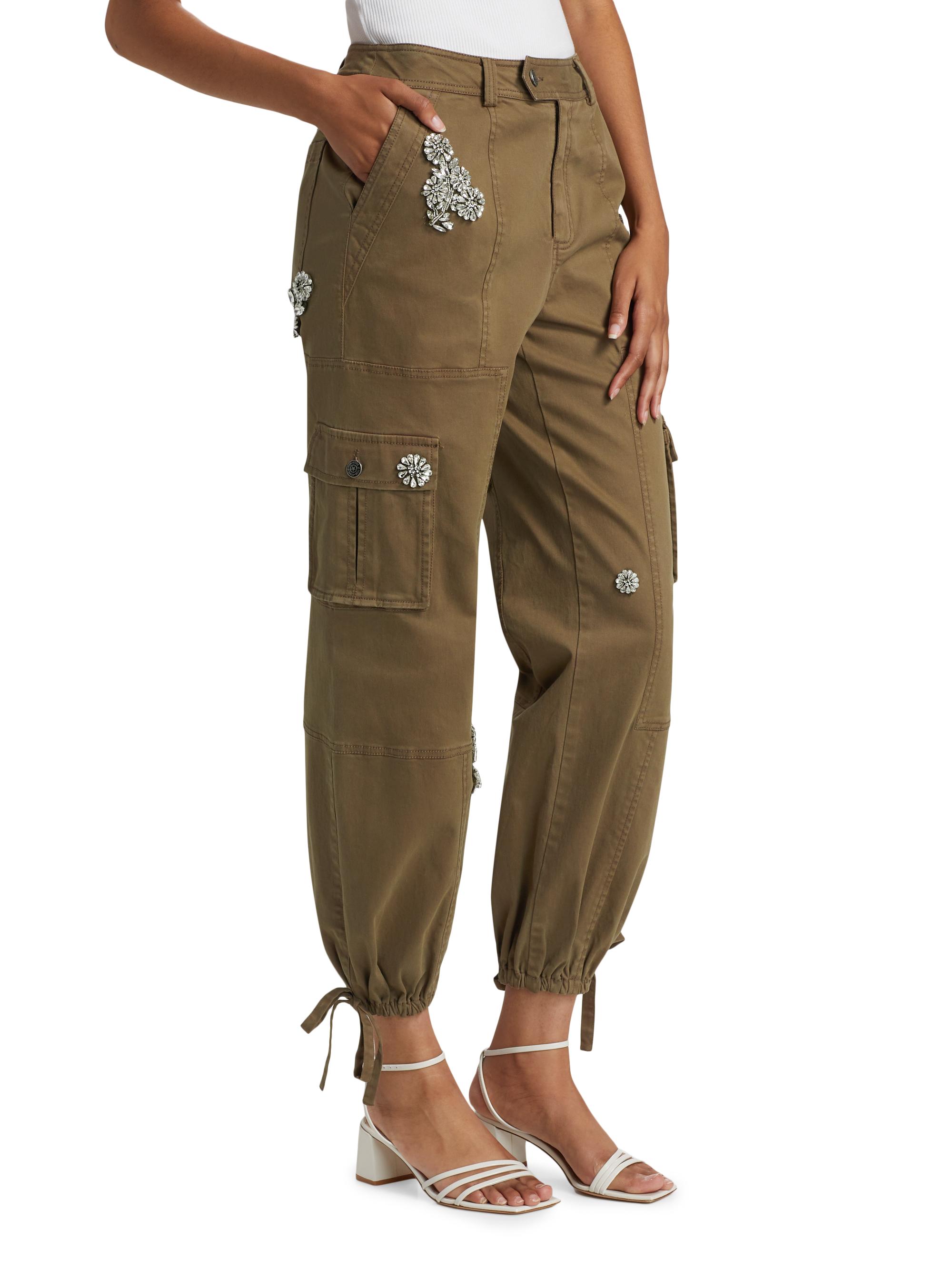 Cinq à Sept Zola Embellished Jogger Pants | Saks Fifth Avenue
