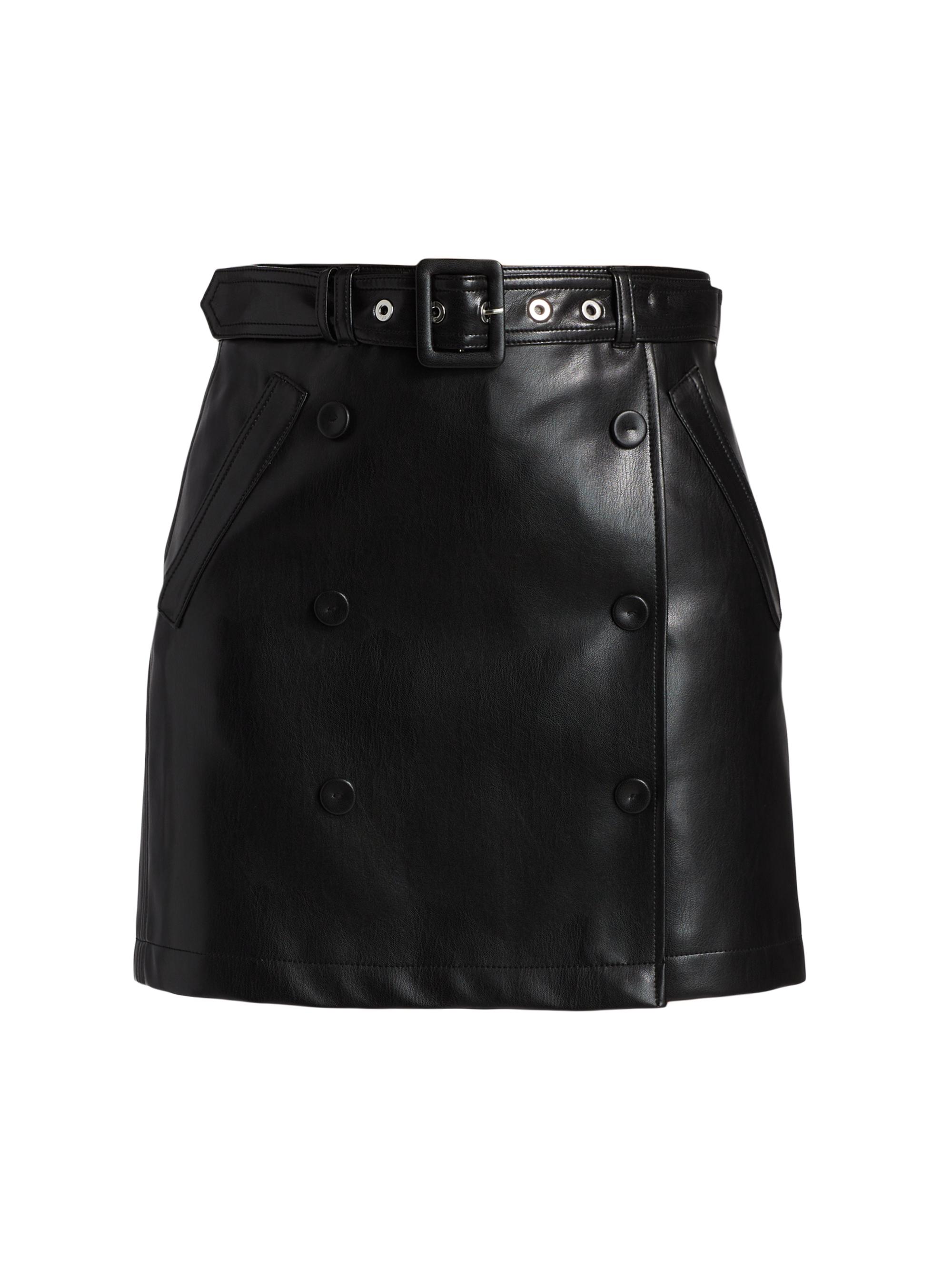 新品AMERI ミニスカSYNTHETIC LEATHER MINI SKIRT SYNTHETIC LEATHER MINI SKIRT