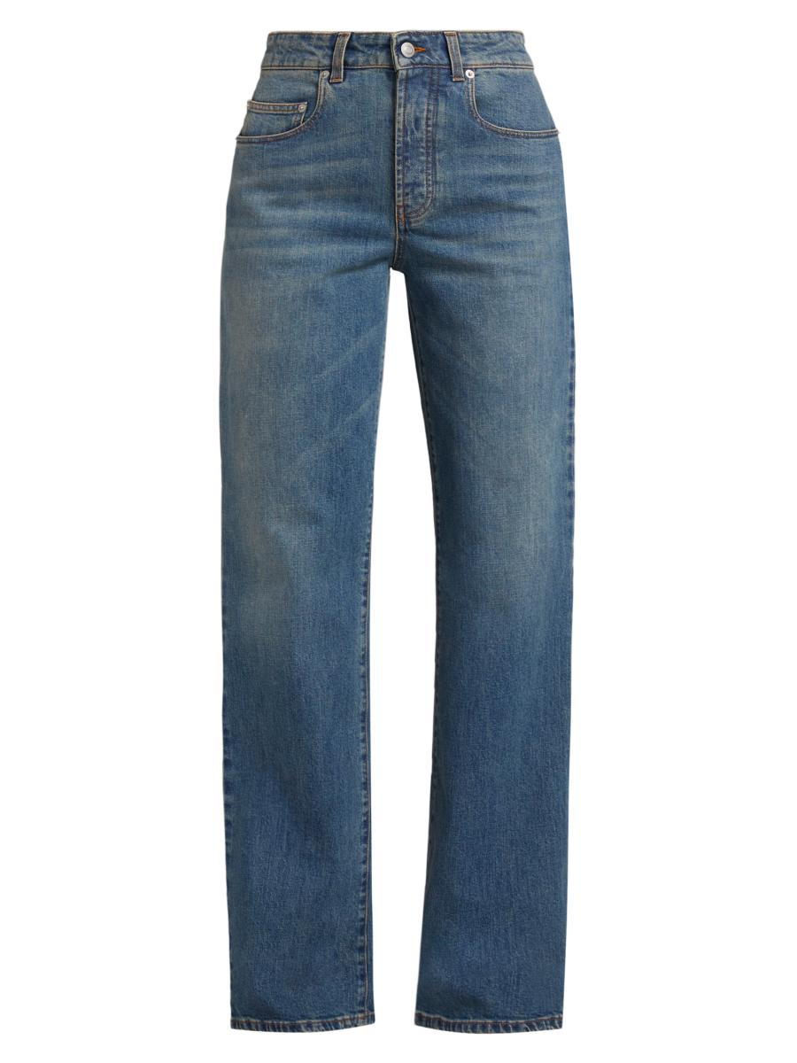 デニム・ジーパン FABIANA FILIPPI Diamond thread jeans Fabiana Filippi Diamond Thread Jeans - Blue | Garmentory