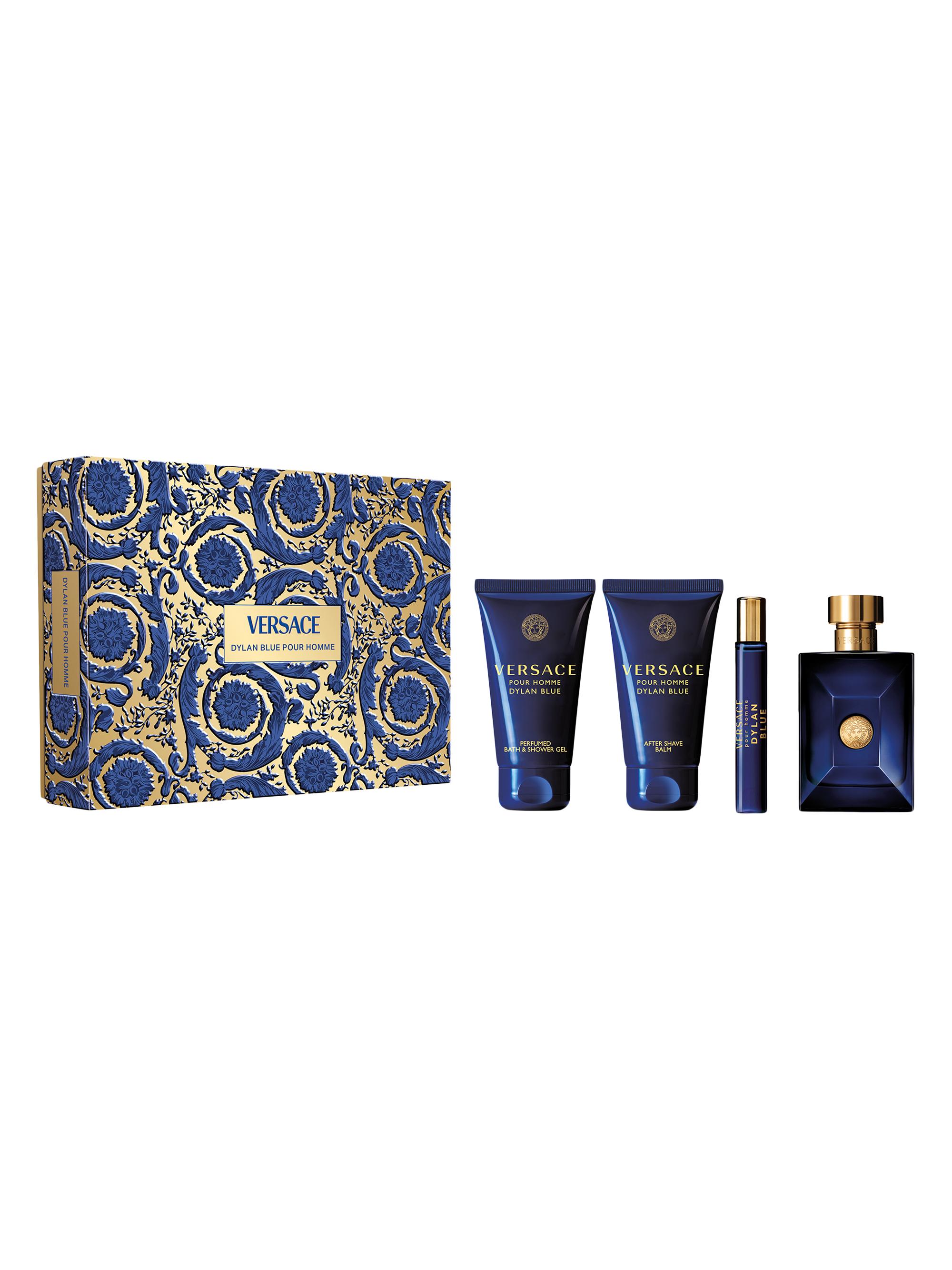 Versace Men's  Dylan Blue Pour Homme 4-Piece Fragrance Gift Set