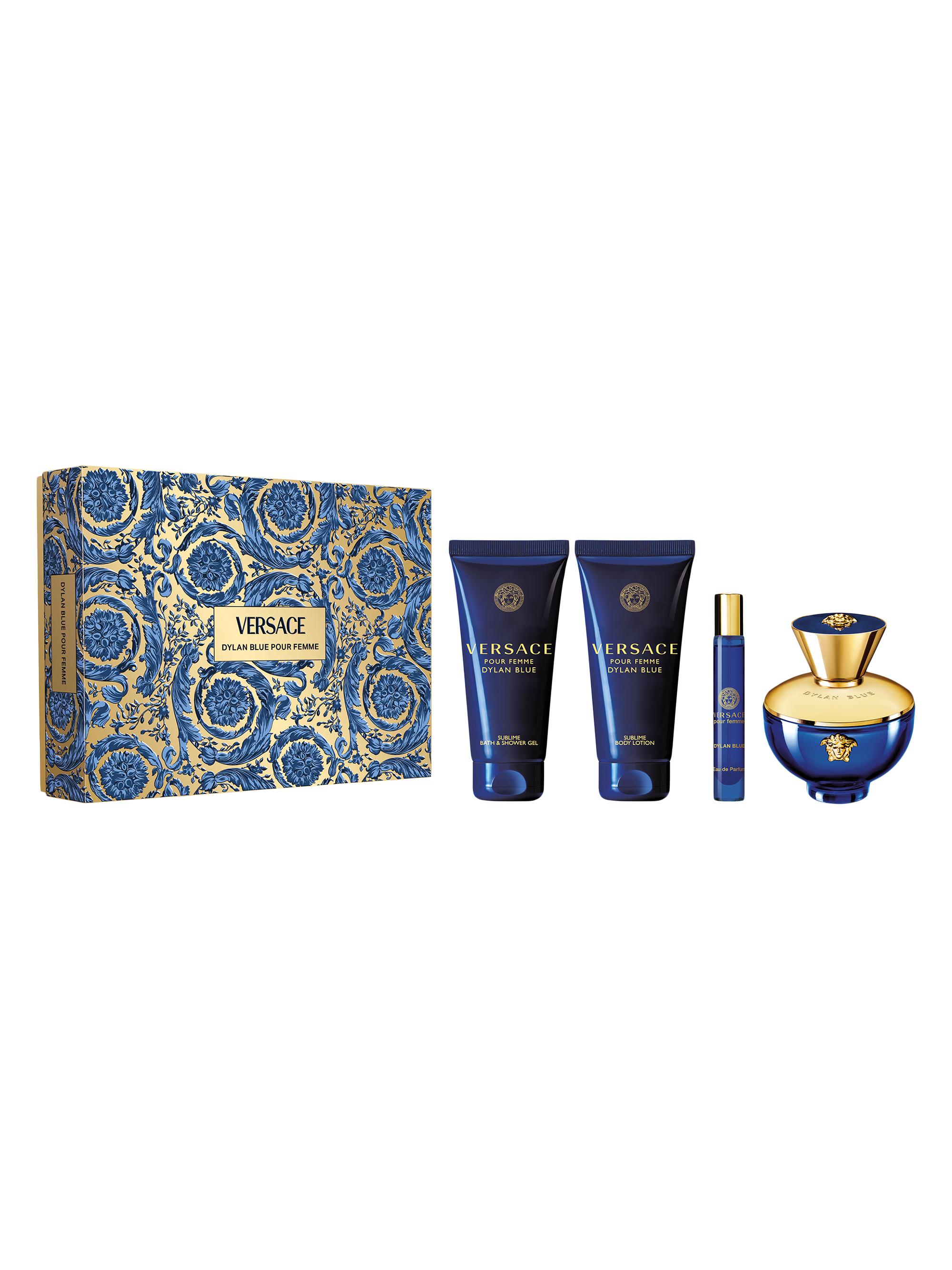 Versace Women's  Dylan Blue Pour Femme 4-Piece Fragrance Gift Set