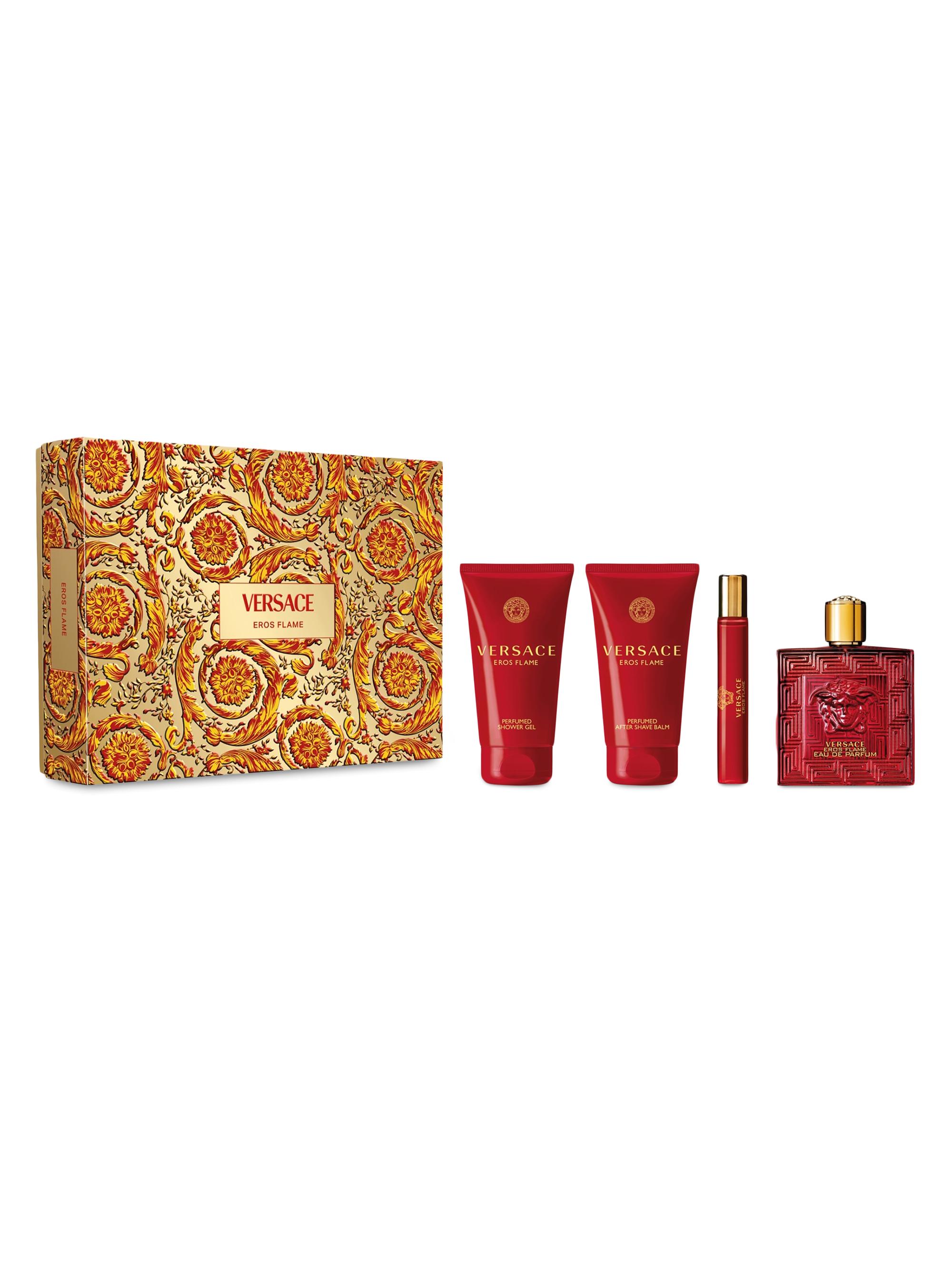 Versace Men's Eros Flame 4-Piece Fragrance Gift Set