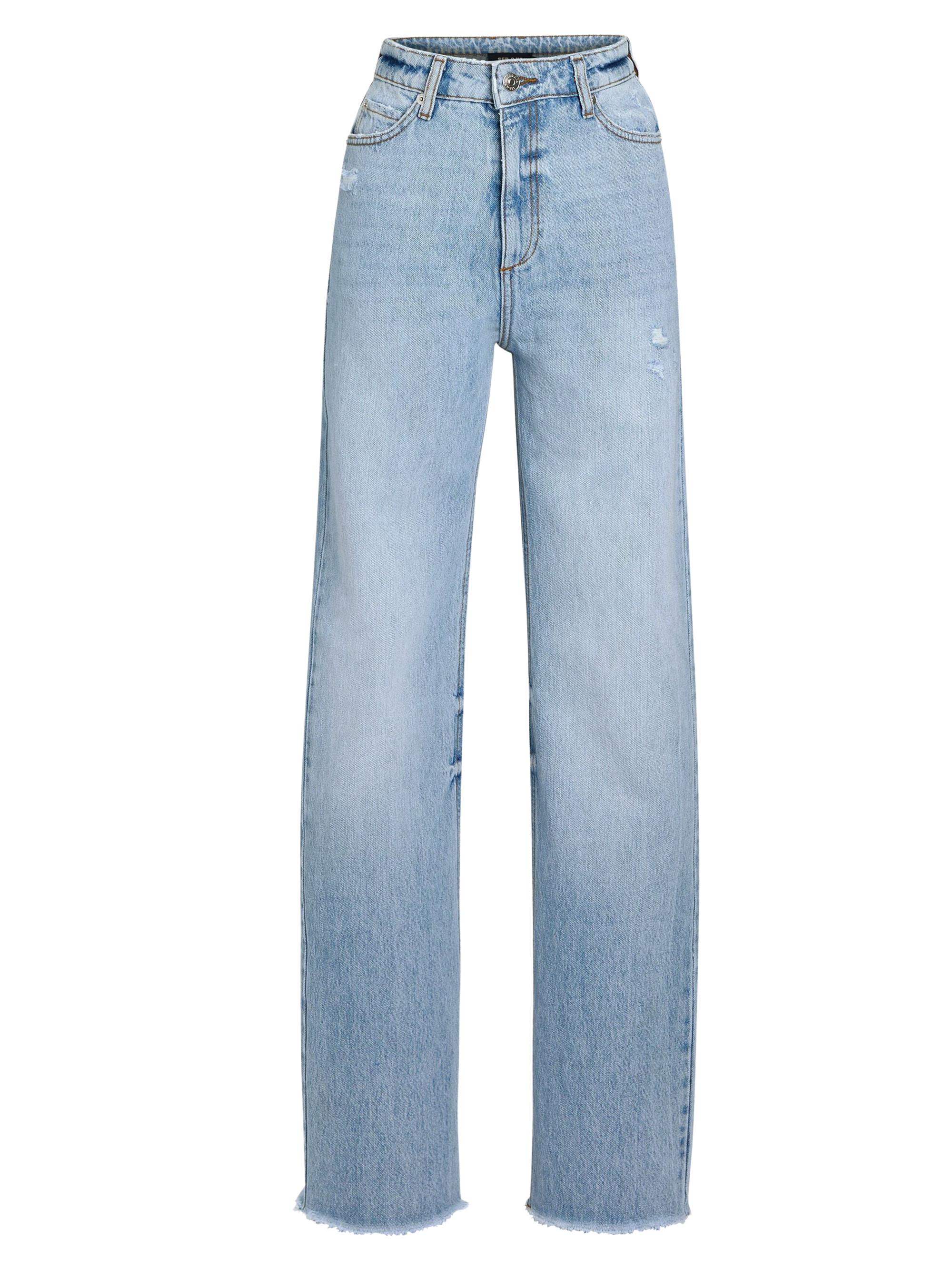 Ser.o.ya Women's Brooklyn High Rise Straight Jeans - High Tide
