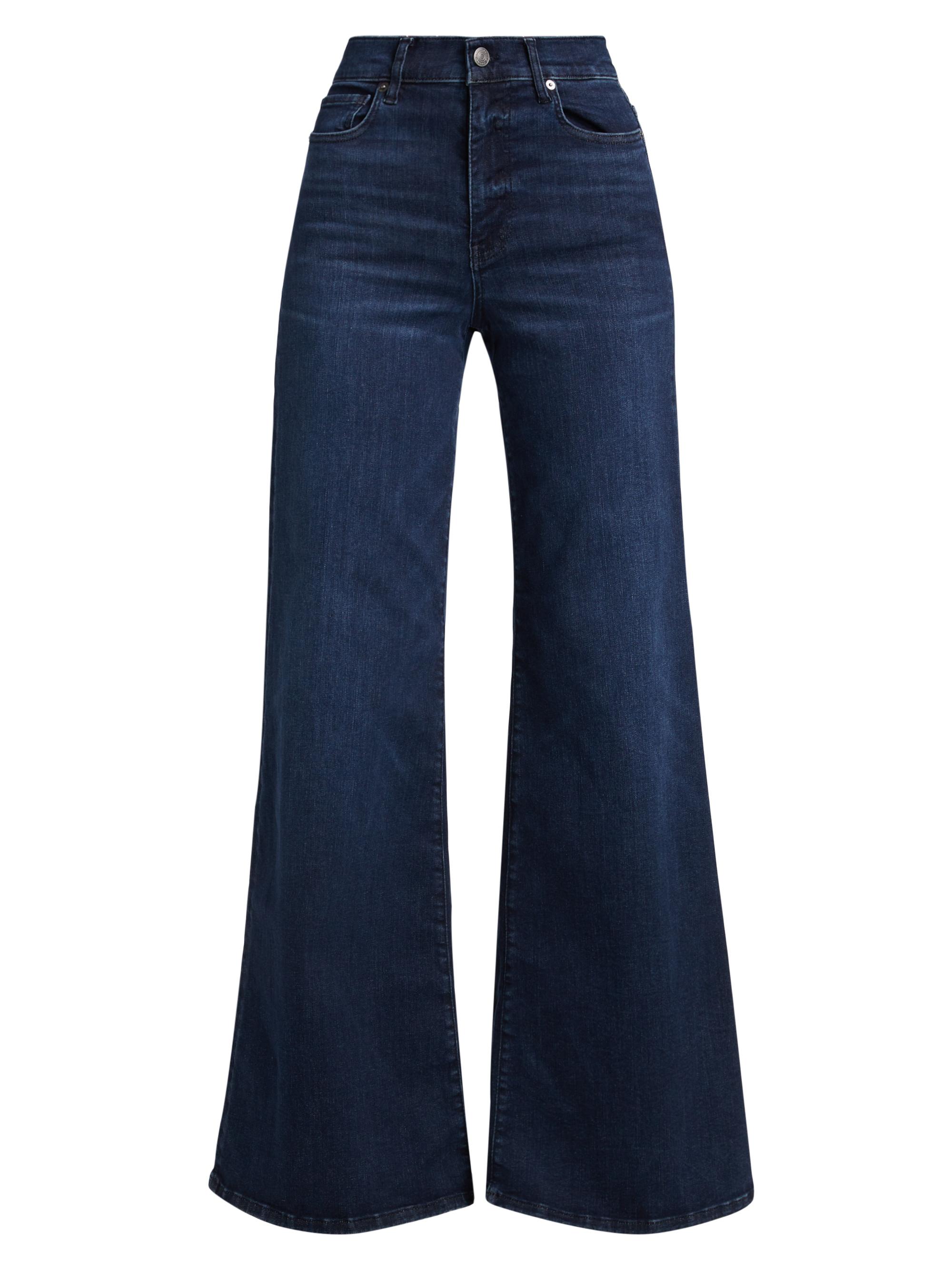 Frame Women's Le Palazzo High-Rise Wide-Leg Jeans - Dante