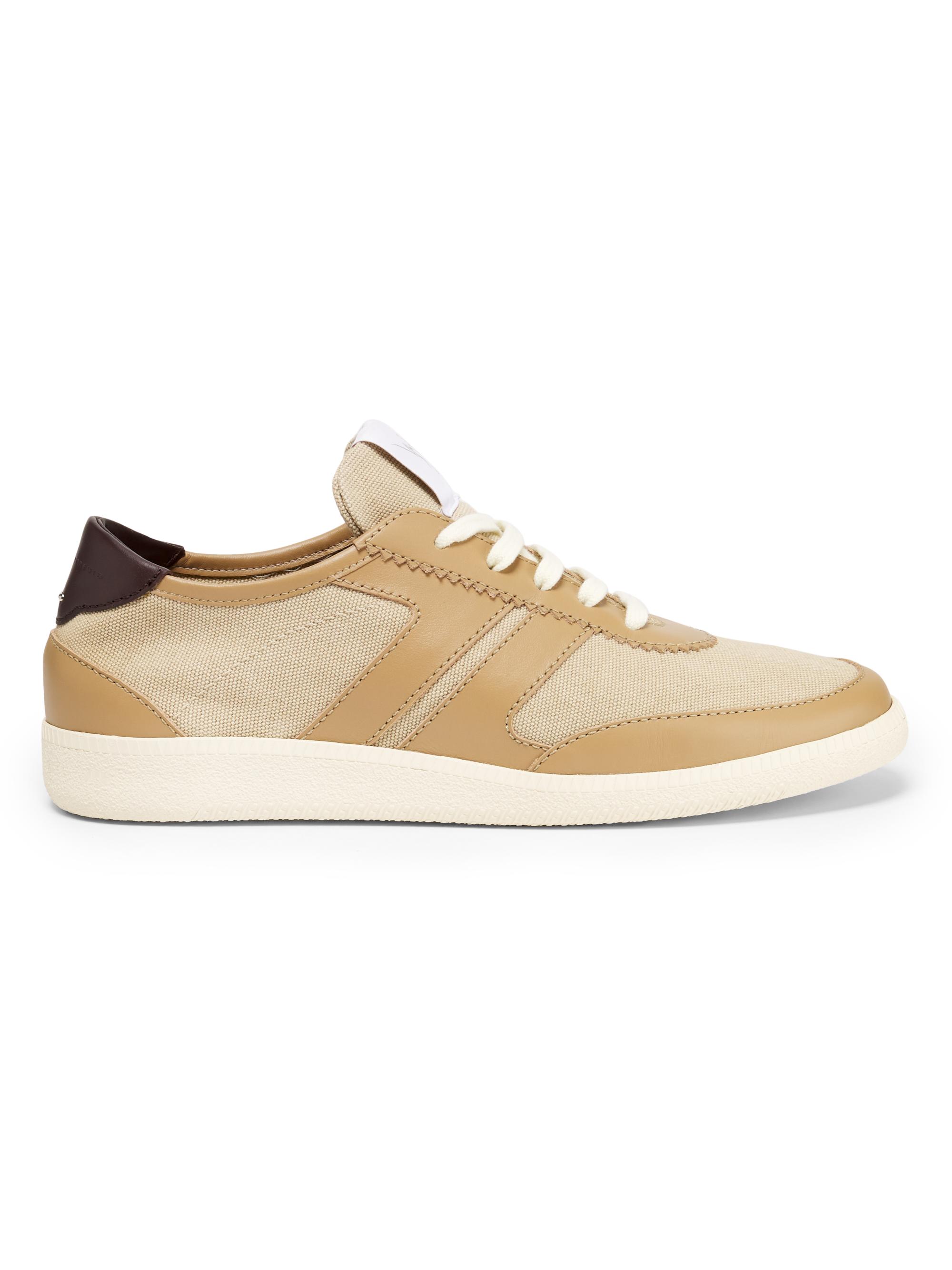Giuseppe Zanotti Canvas-Leather Low-Top Sneakers | Saks Fifth Avenue