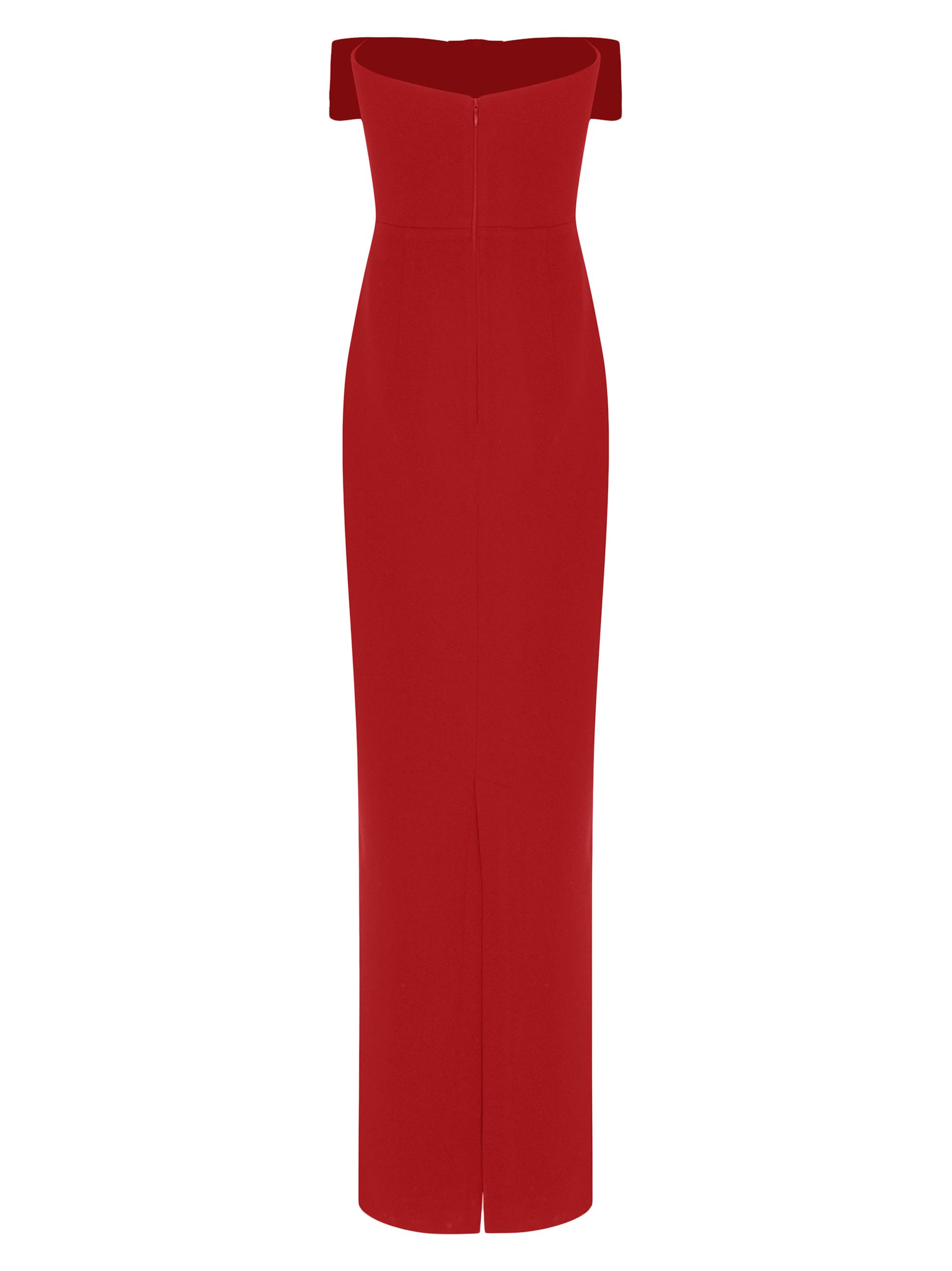 knee length dresses for ladies Camel Suede Bustier Midi Dress main image 0