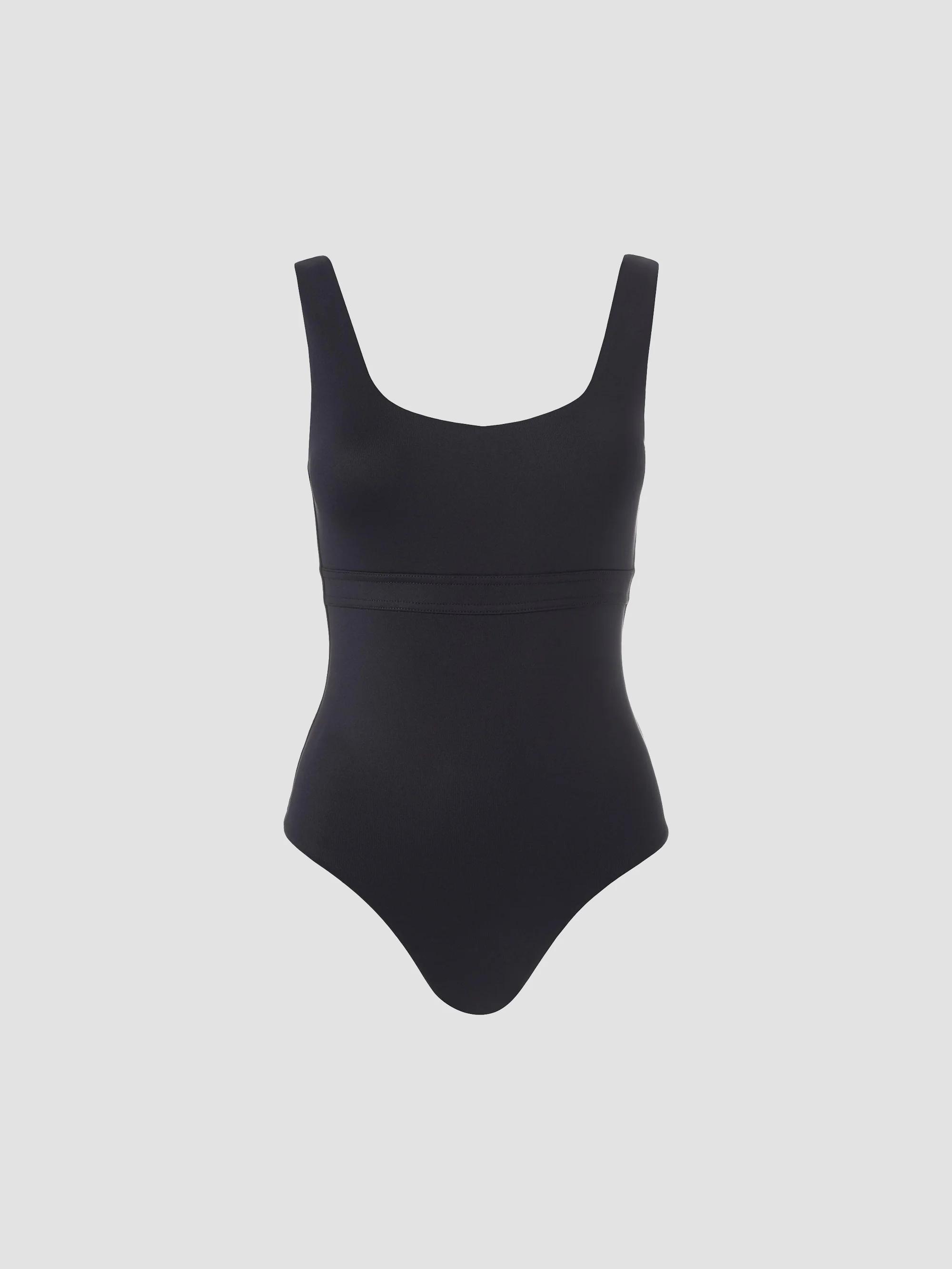 Melissa Odabash Women's Kos Scoopneck One-Piece Swimsuit - Black - Size 2
