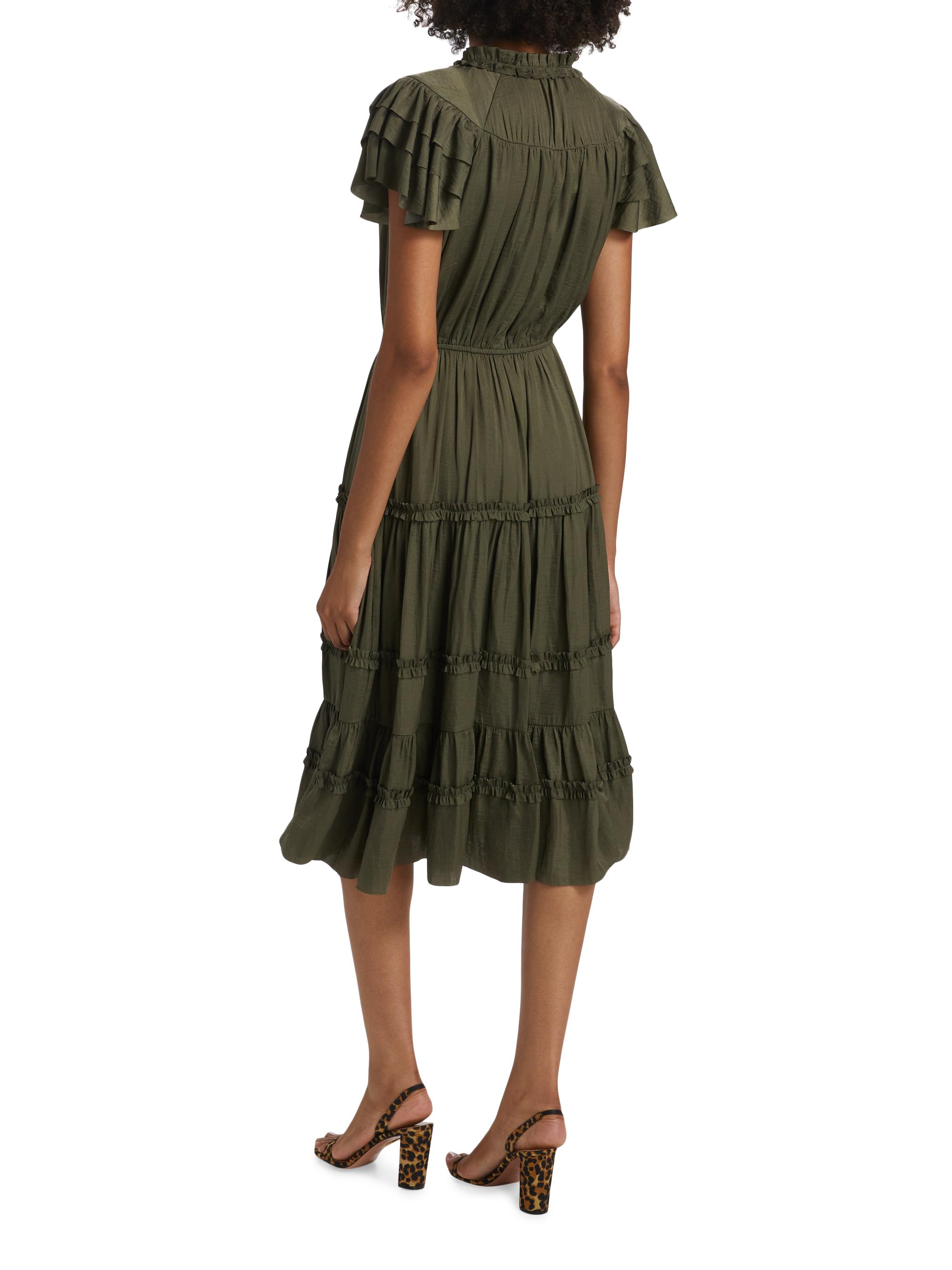 ruffle dress 8y お茶会ワンピース ruffle dress 8y お茶会ワンピース