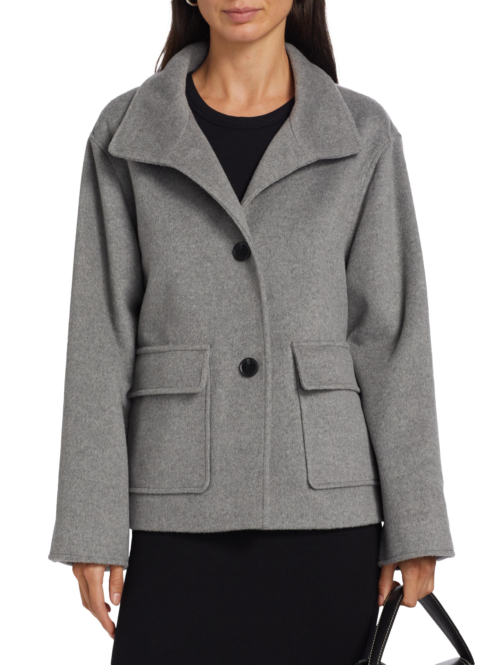 If Only Studio Double-Faced Wool Jacket | Saks Fifth Avenue