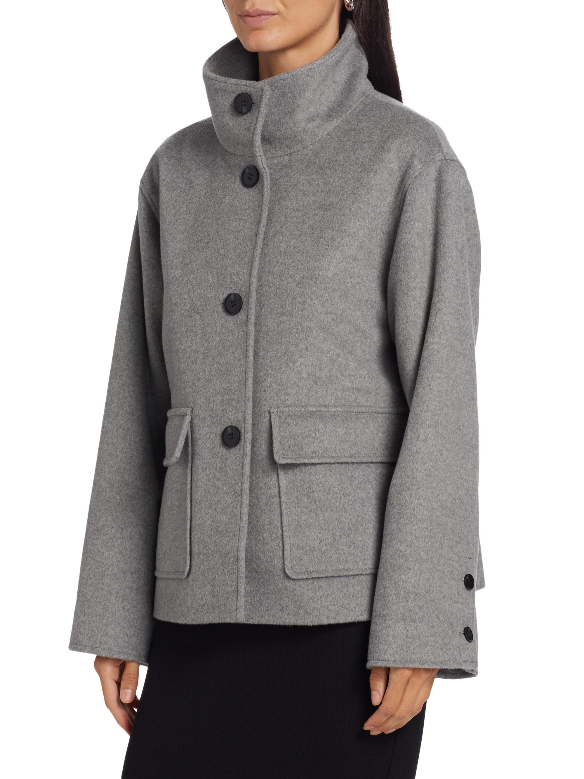 ジャケット・アウター STUDIOUS 2024AW Stand Collar Wool Coat STUDIOUS 2024AW Stand Collar Wool Coat Stand Studio Fall