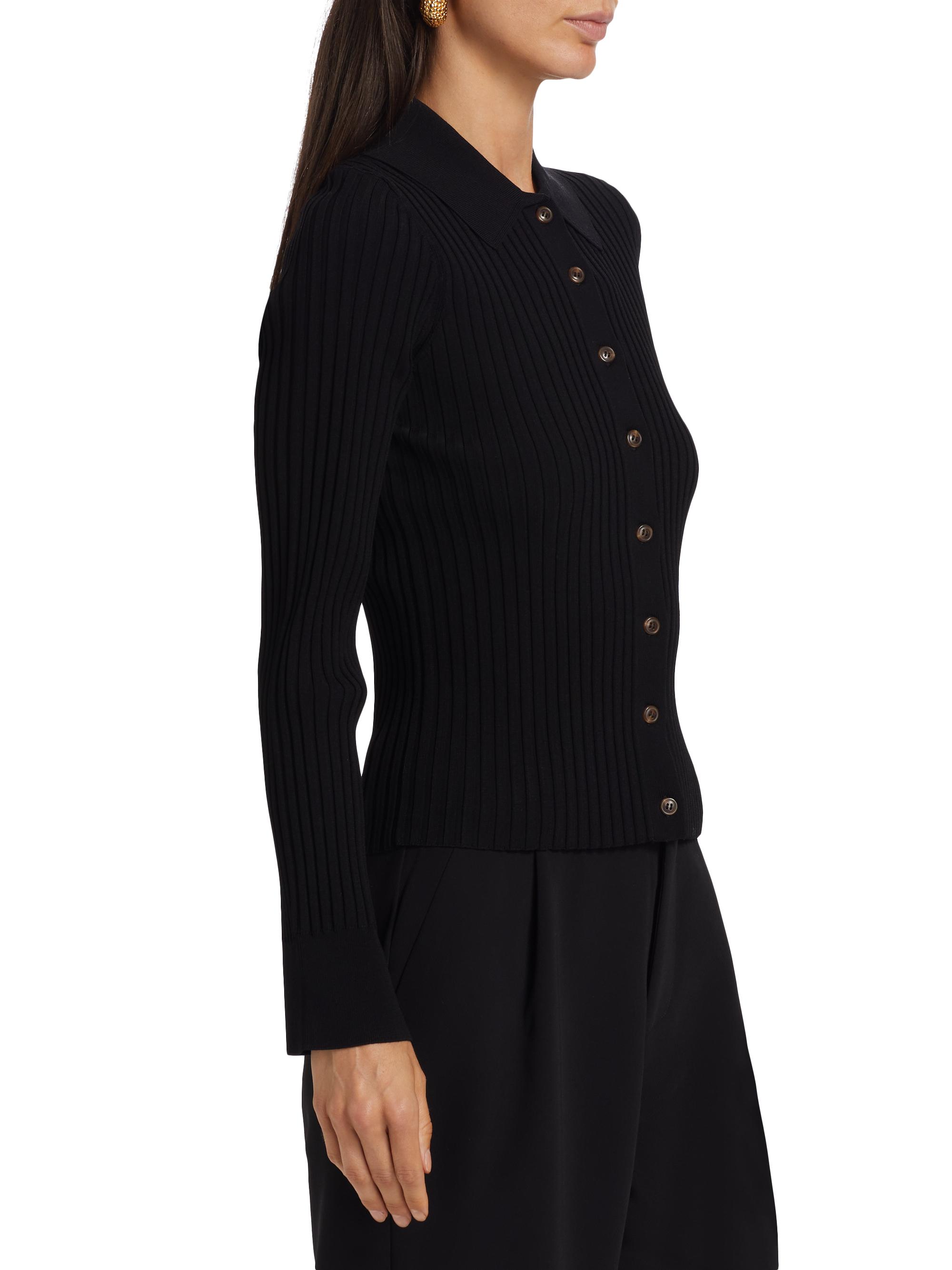 If Only Studio Rib-Knit Cardigan | Saks Fifth Avenue
