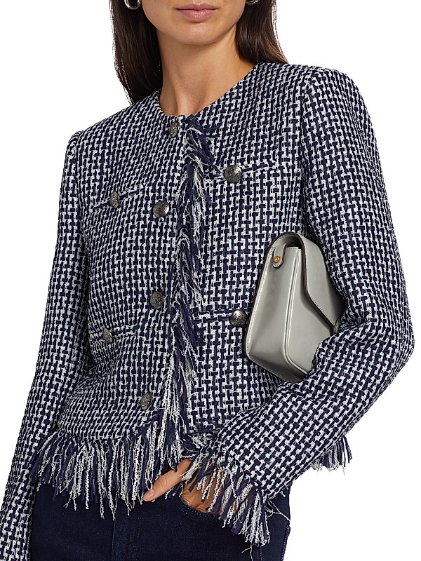 Shop If Only Studio Tweed Bouclé Jacket | Saks Fifth Avenue Shop If Only Studio Tweed Bouclé Jacket | Saks Fifth Avenue