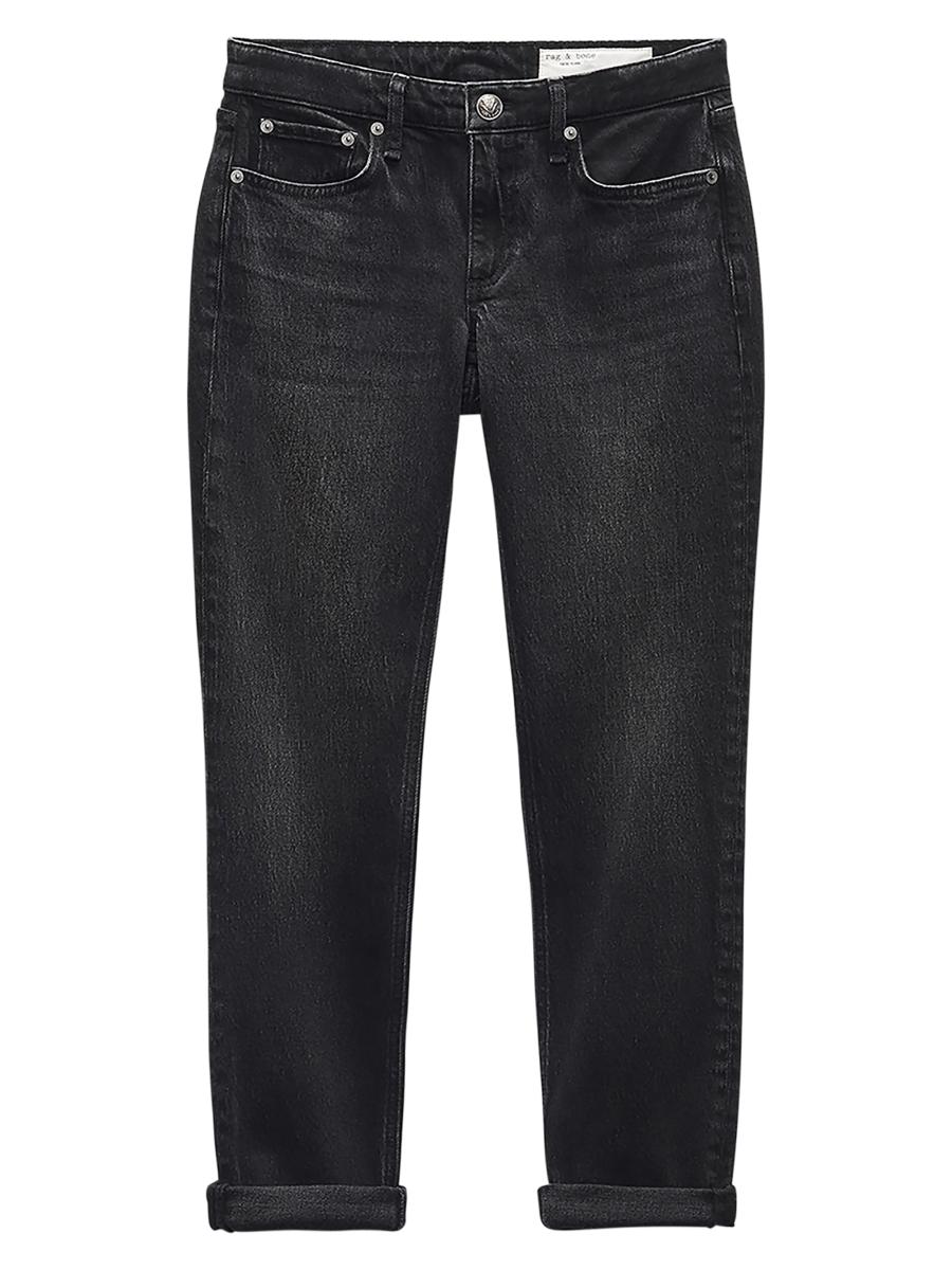 rag & bone Dre Low-Rise Cropped Boyfriend Jeans | Saks Fifth