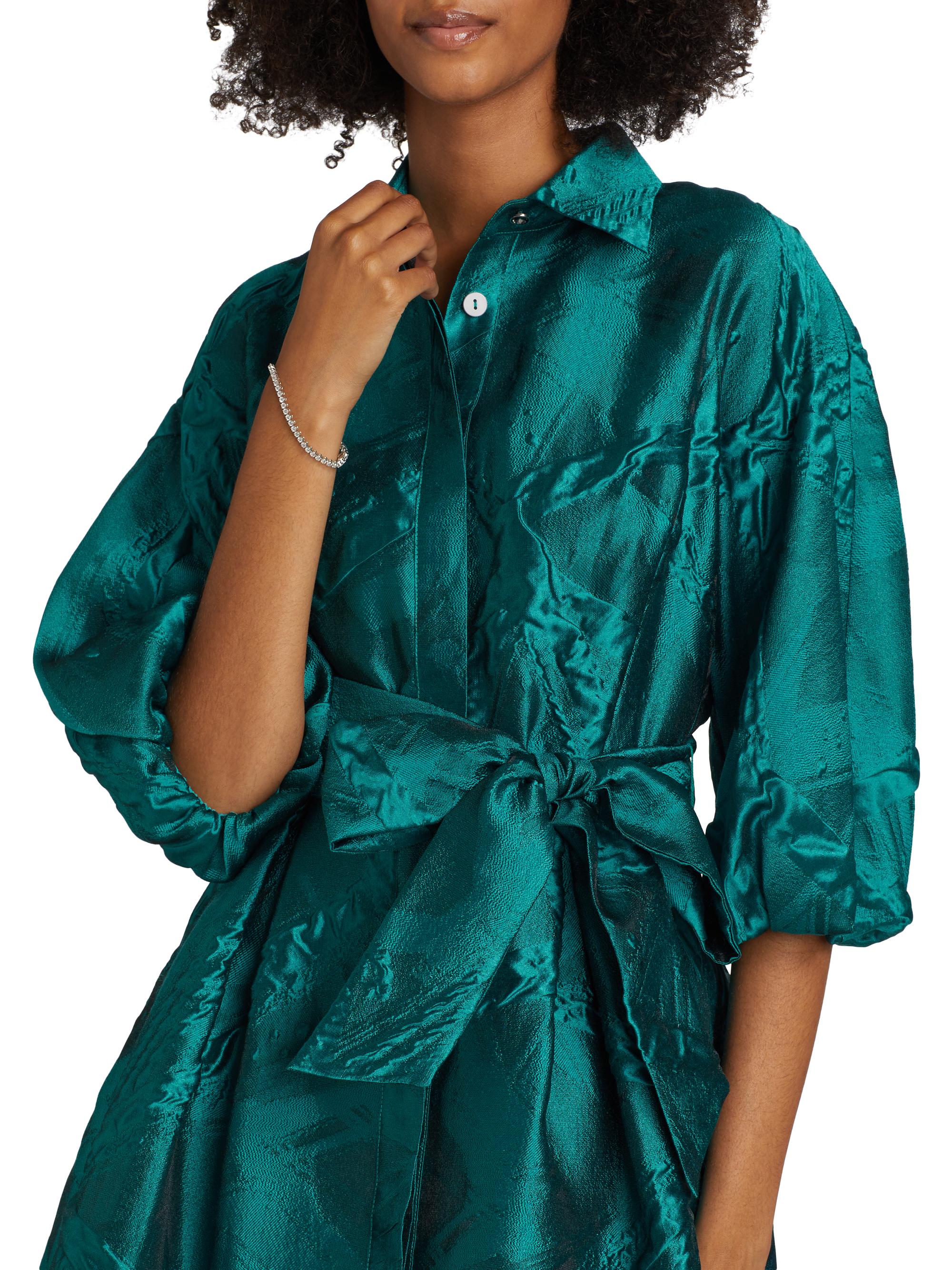 新品　タグ付きDocking Jacquard Balloon Dress Mosaic Jacquard Balloon Dress – John Paul Ataker