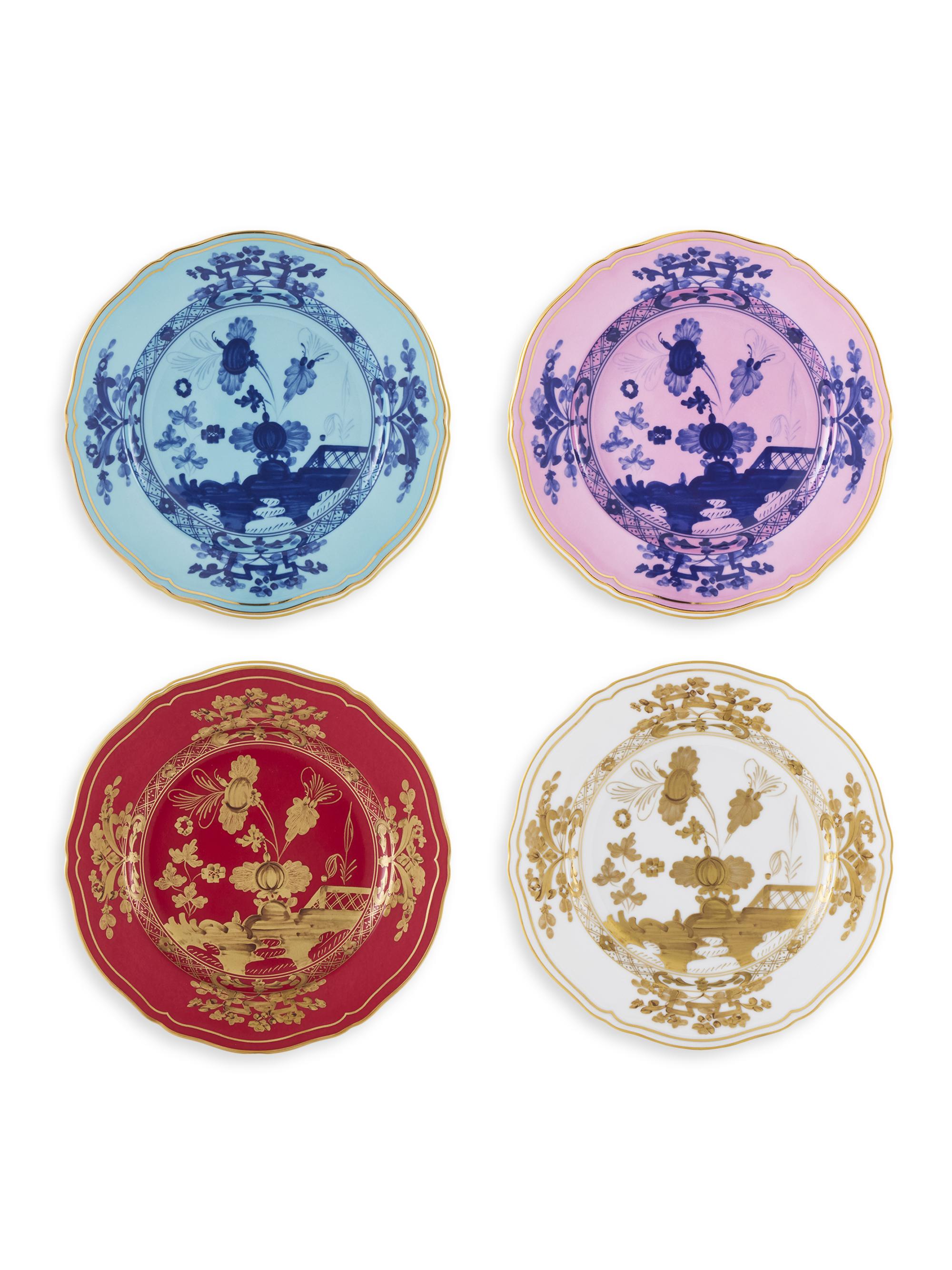 Ginori 1735 Oriente Italiano Dessert Plates 4-Piece Set