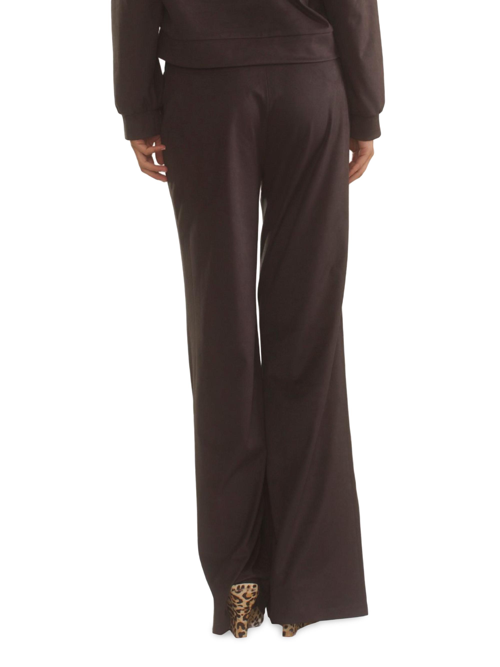Cynthia Rowley Faux Suede Wide-Leg Lounge Pants | Saks Fifth Avenue