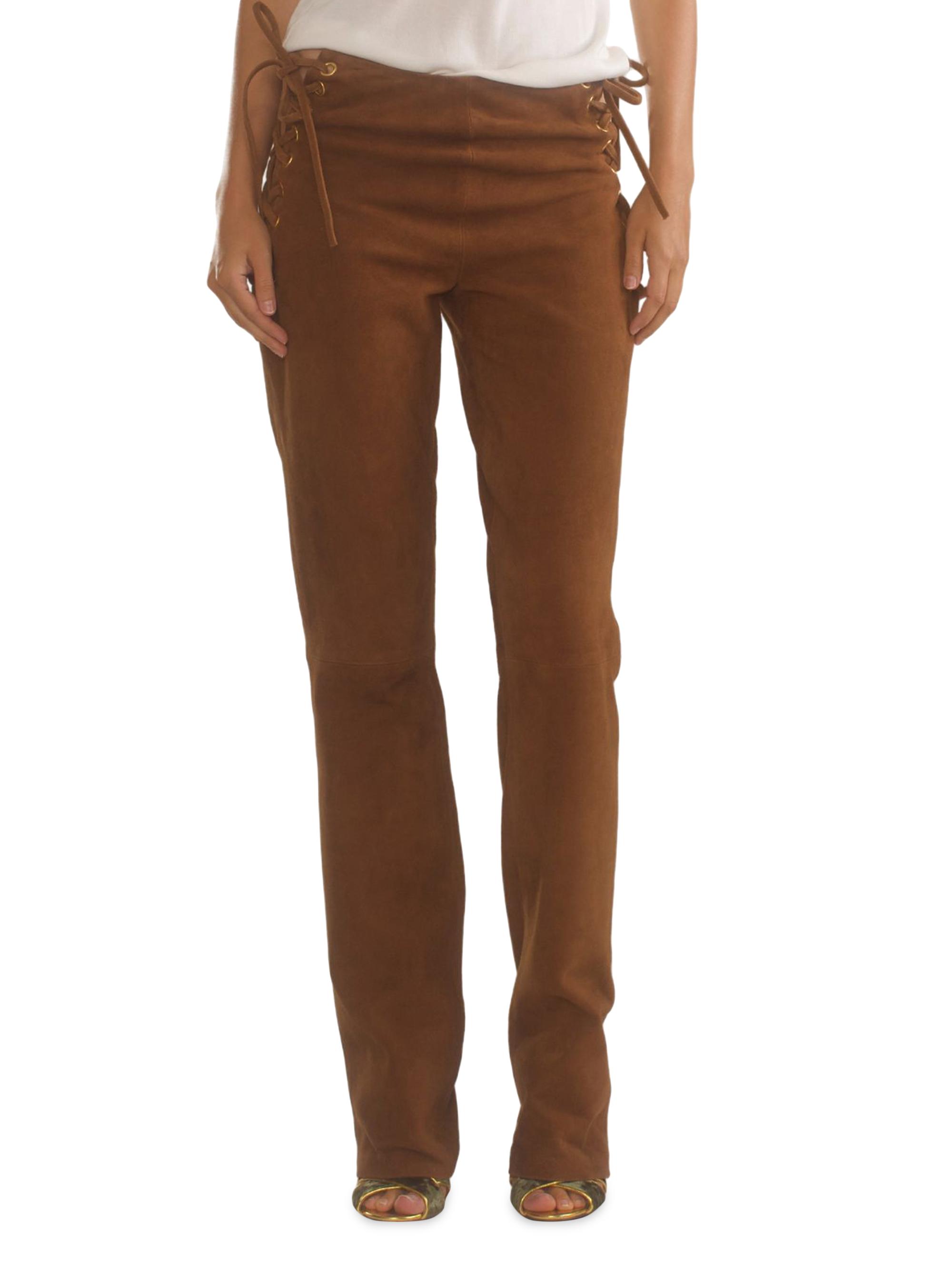 L'Appartement レミレリーフ　SUEDE LIKE PANTS REMI RELIEF/レミ レリーフ】 SUEDE LIKE PANTS（その他パンツ）｜L