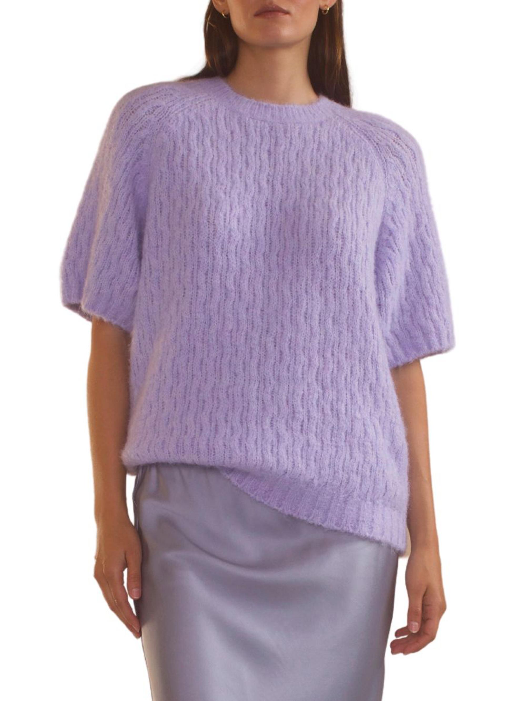 Cynthia Rowley Cotton Short-Sleeve Sweater | Saks Fifth Avenue